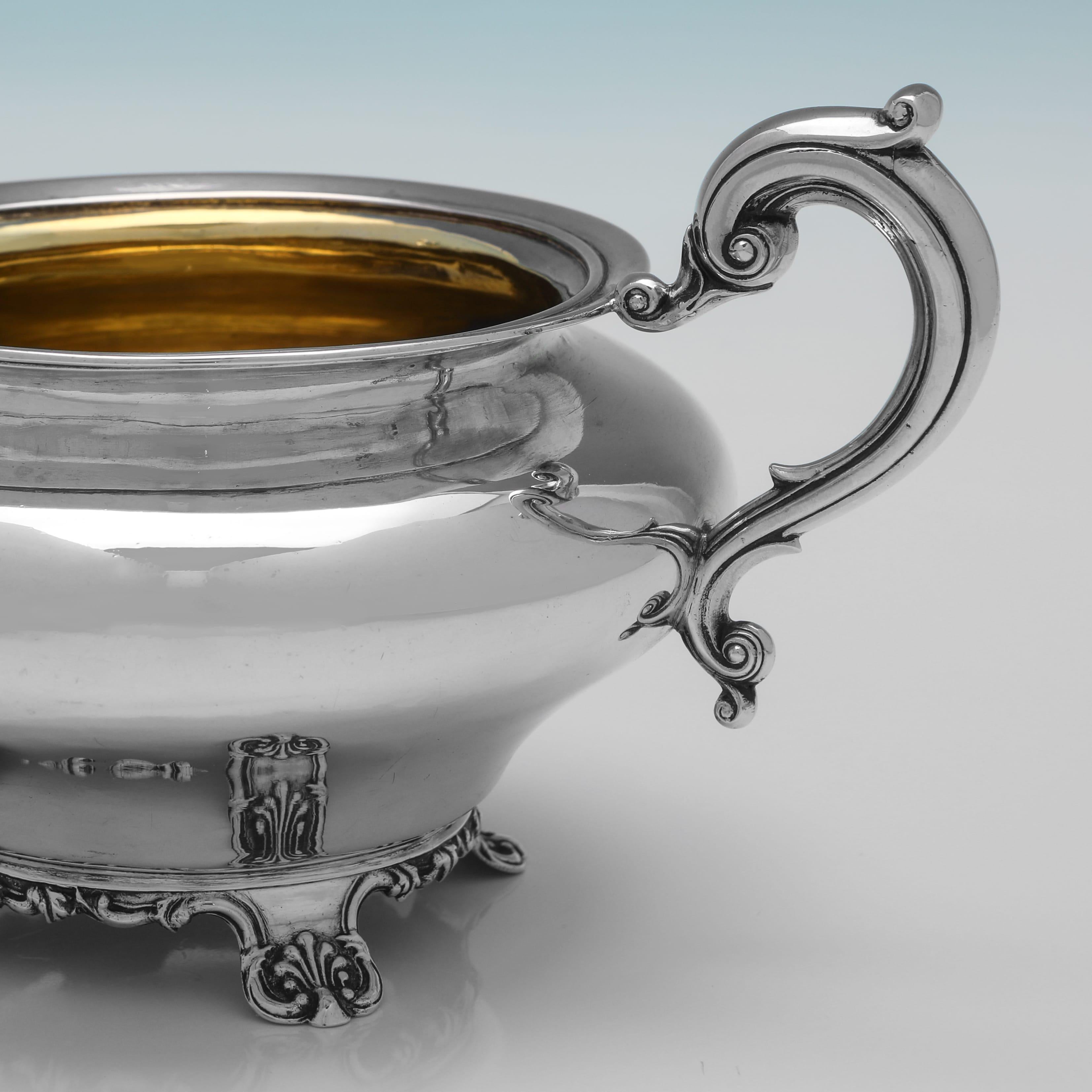 York Silver - Viktorianische Schale aus Sterlingsilber, hergestellt in York 1840 (Englisch) im Angebot