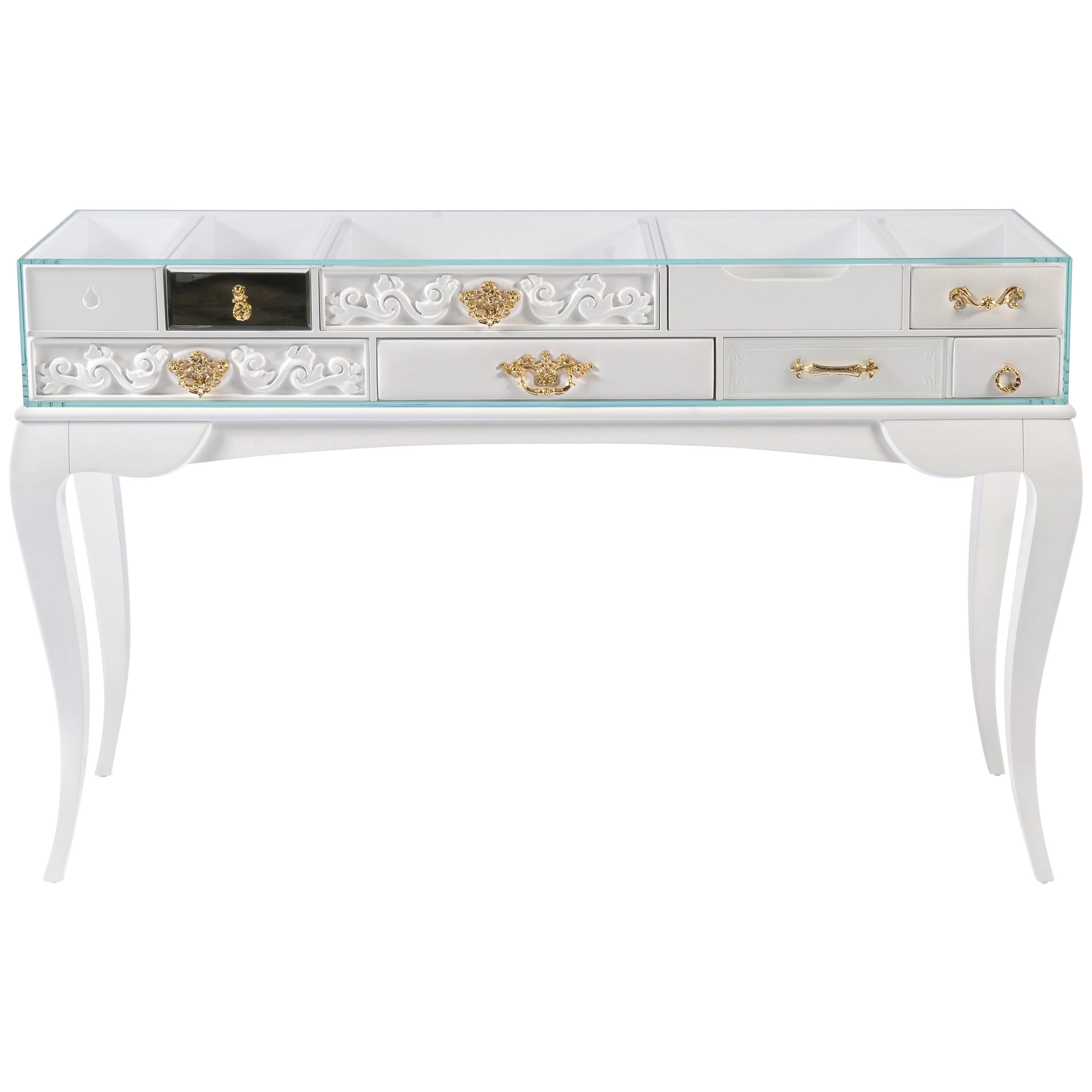 York Elegant Console Table by Boca do Lobo For Sale