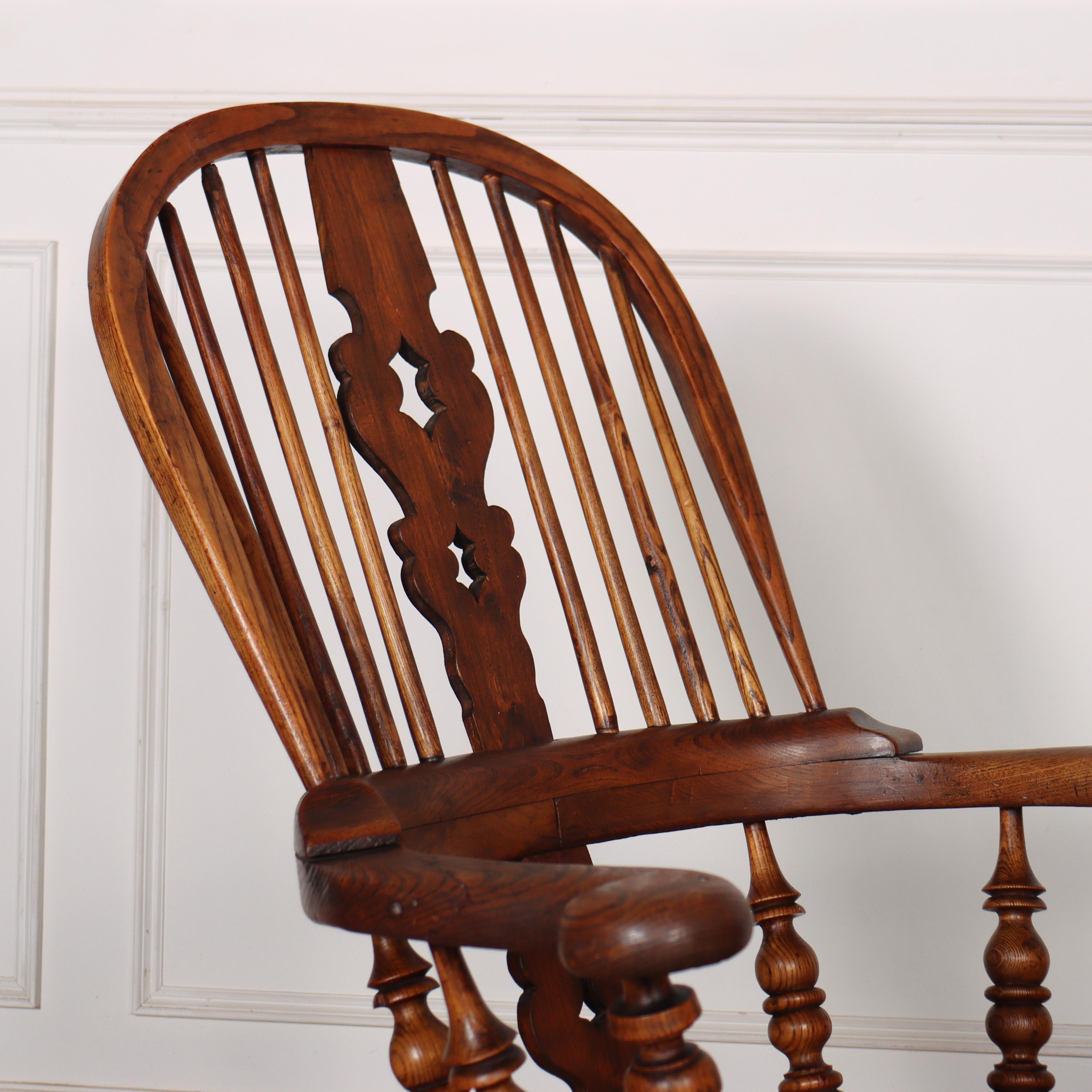 Victorian Yorkshire Windsor Chair For Sale