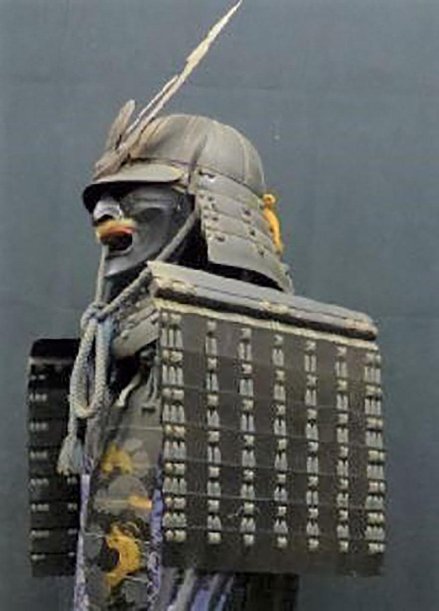 Yoroi Samurai Armor, Dragon Pattern, Originating from Osaka Japan 1