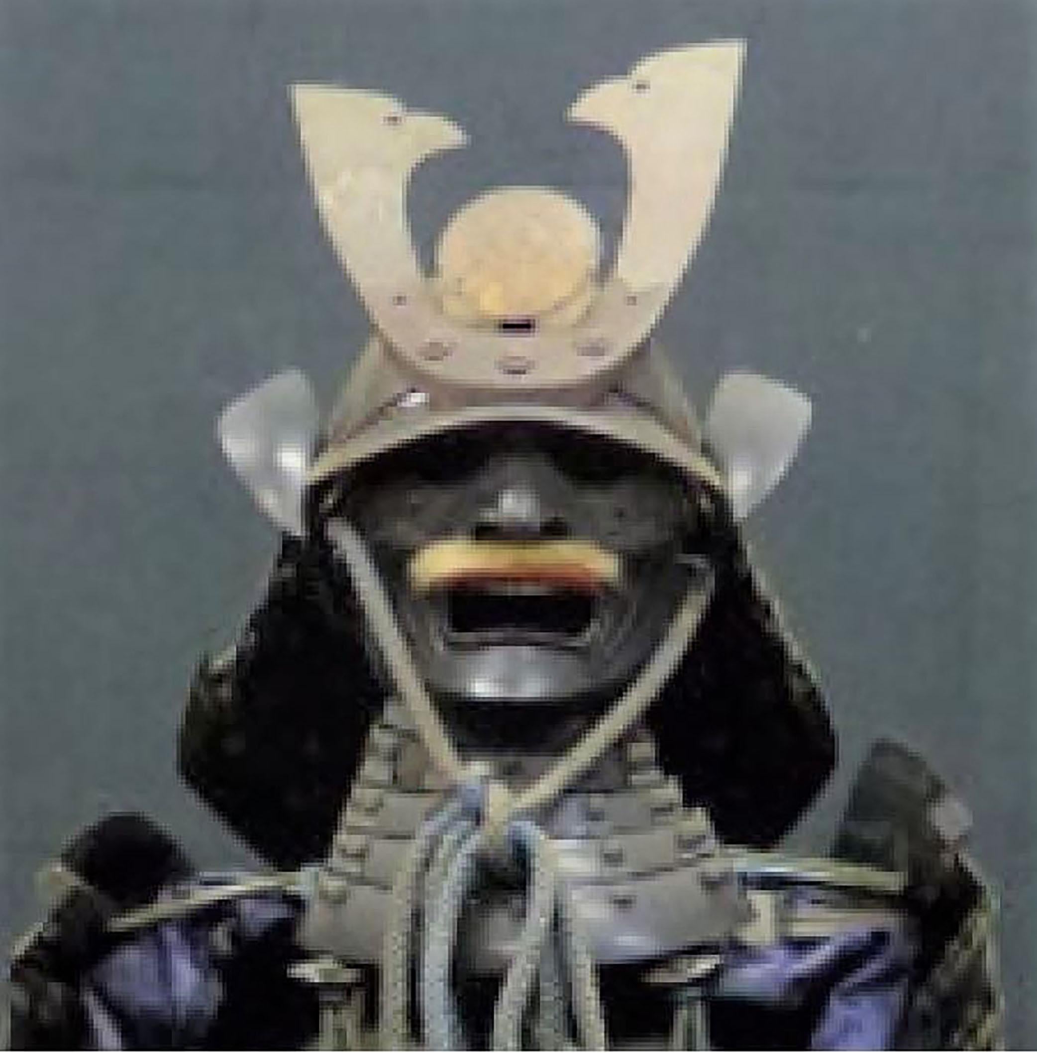 20th Century Yoroi Samurai Armor, Dragon Pattern, Originating from Osaka Japan