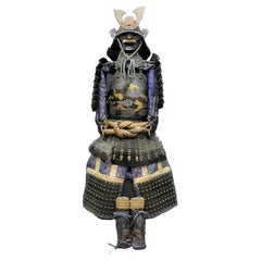 Yoroi Samurai Armor, Dragon Pattern, Originating from Osaka Japan