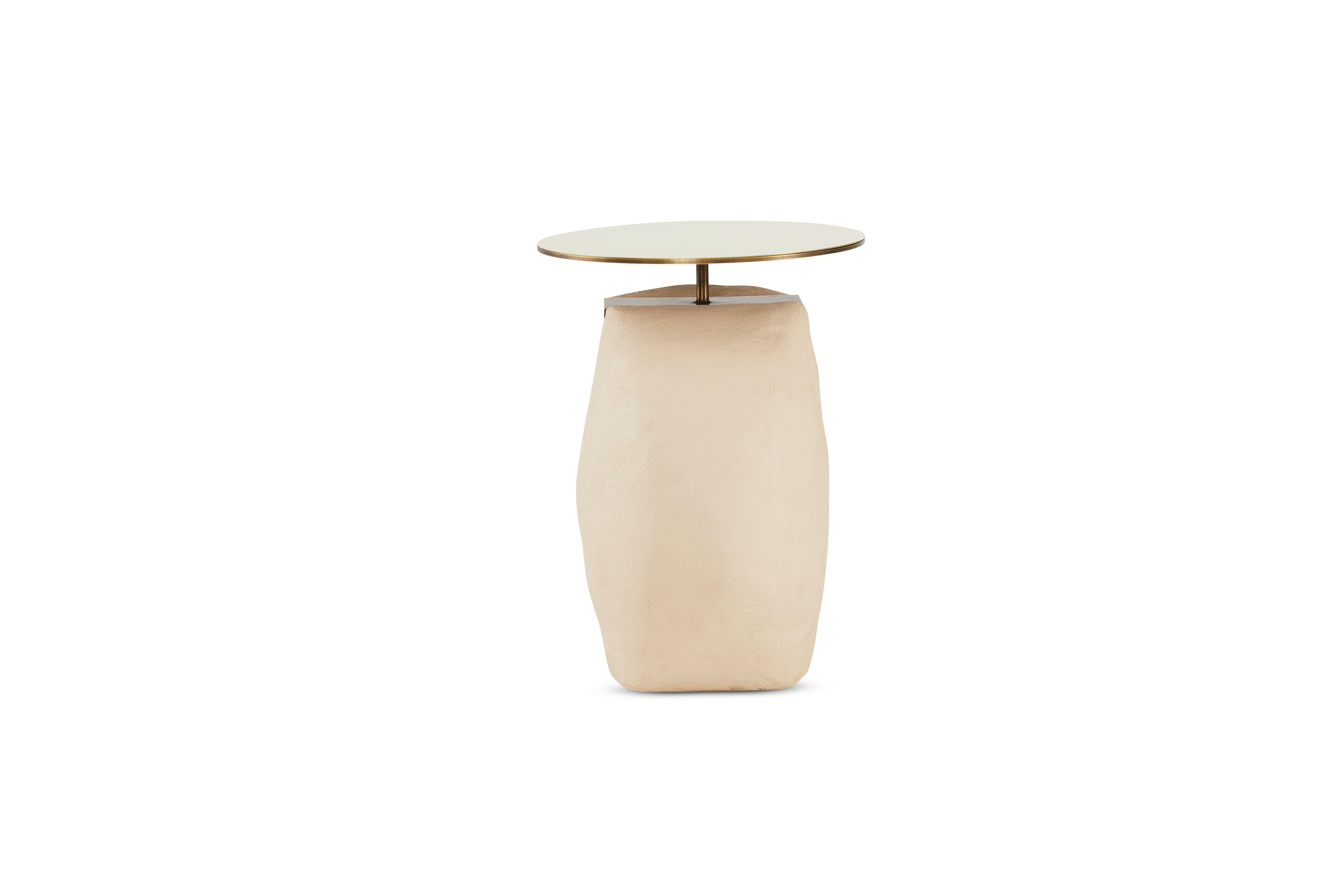 Modern Yoruba 1 Side Table by Egg Designs