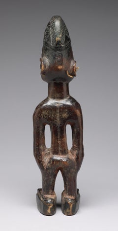 Yoruba Female Figure, Ibeji or Twin Figure, Nigeria, Africa, Tall  Sandals