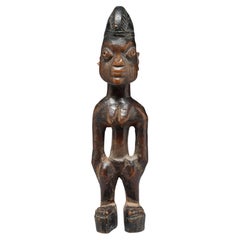 Yoruba Female Figure, Ibeji or Twin Figure, Nigeria, Africa, Tall  Sandals