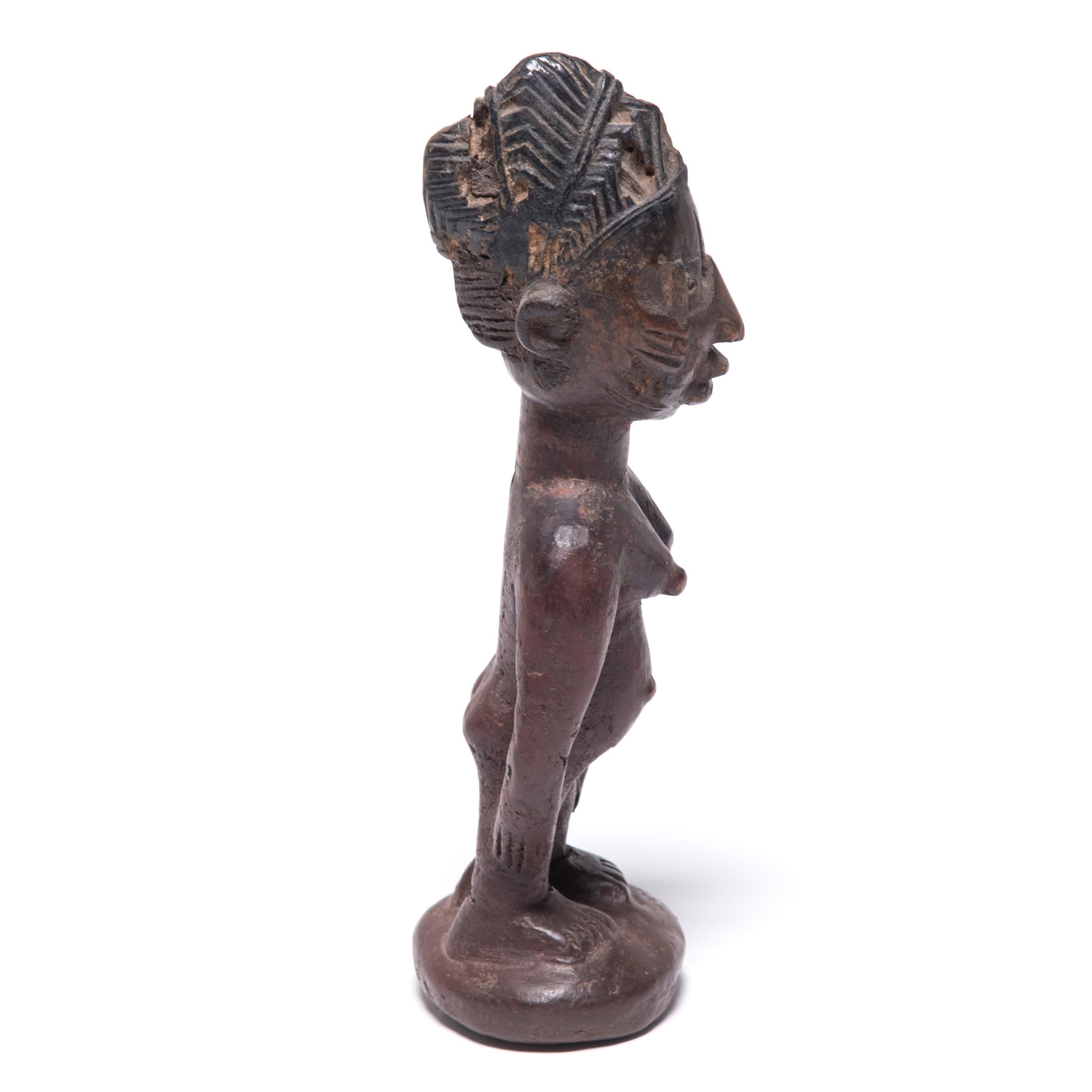 Nigerian Yoruba Ibeji Twin Figure For Sale