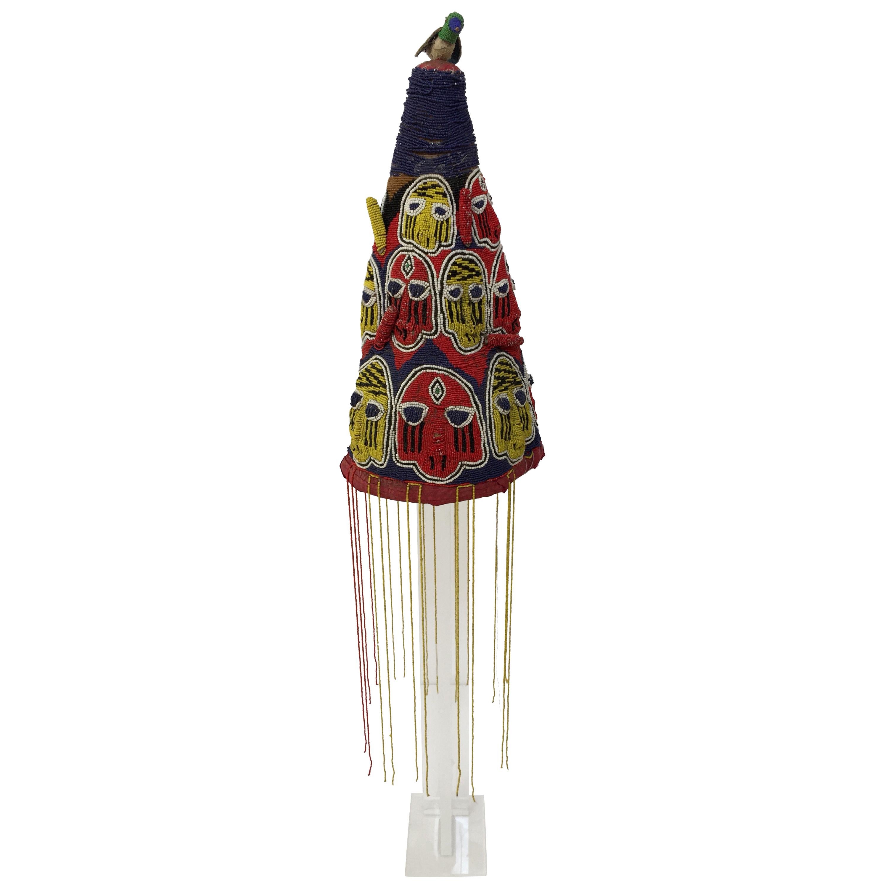 African Beaded Heads at 1stdibs