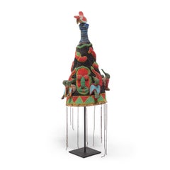 Yoruba Oba Beaded Crown