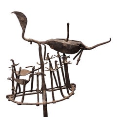 Yoruba Osanyin Staff, c. 1900