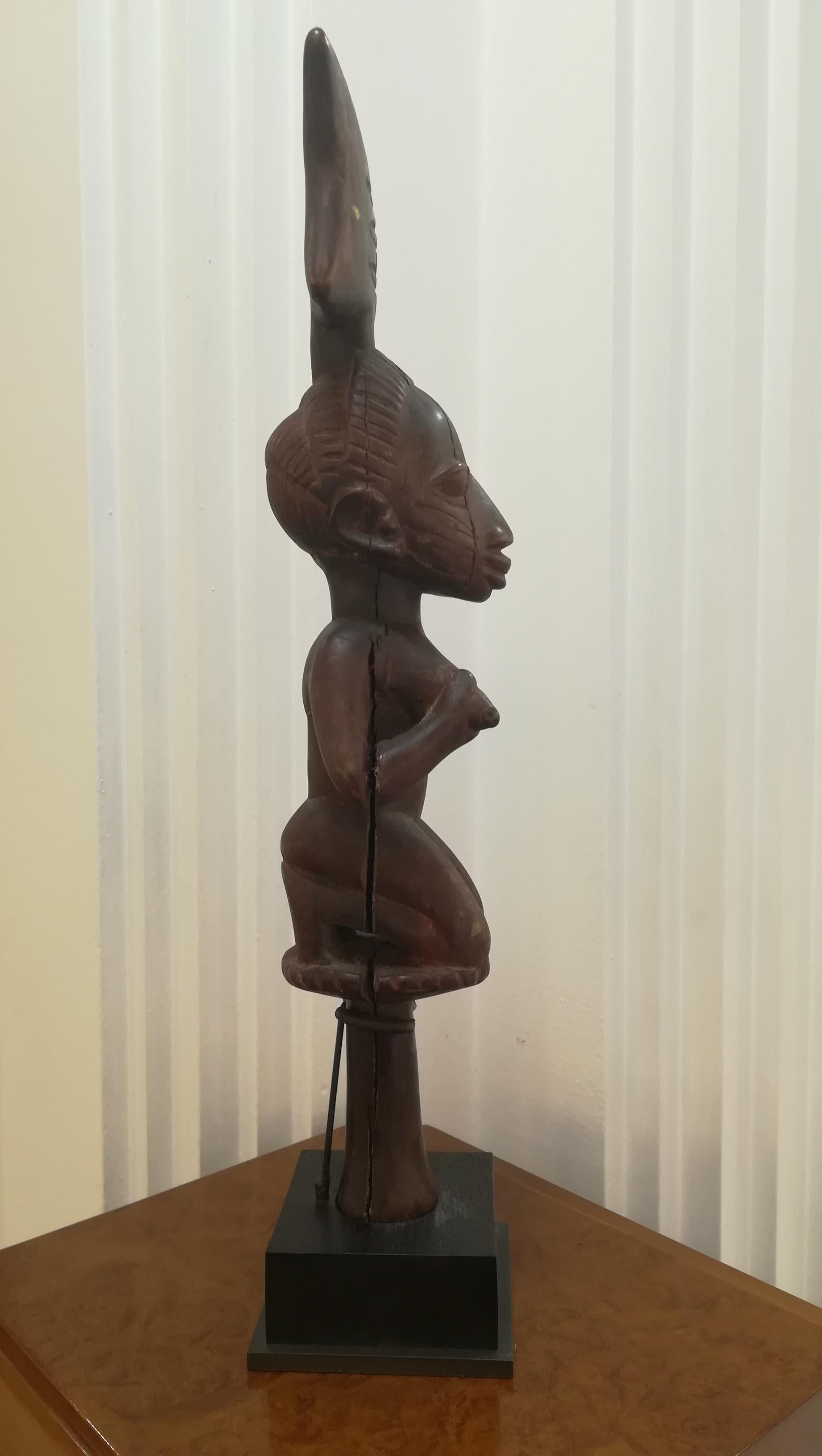 20th Century Yoruba Scepter, Nigeria, with Provenance