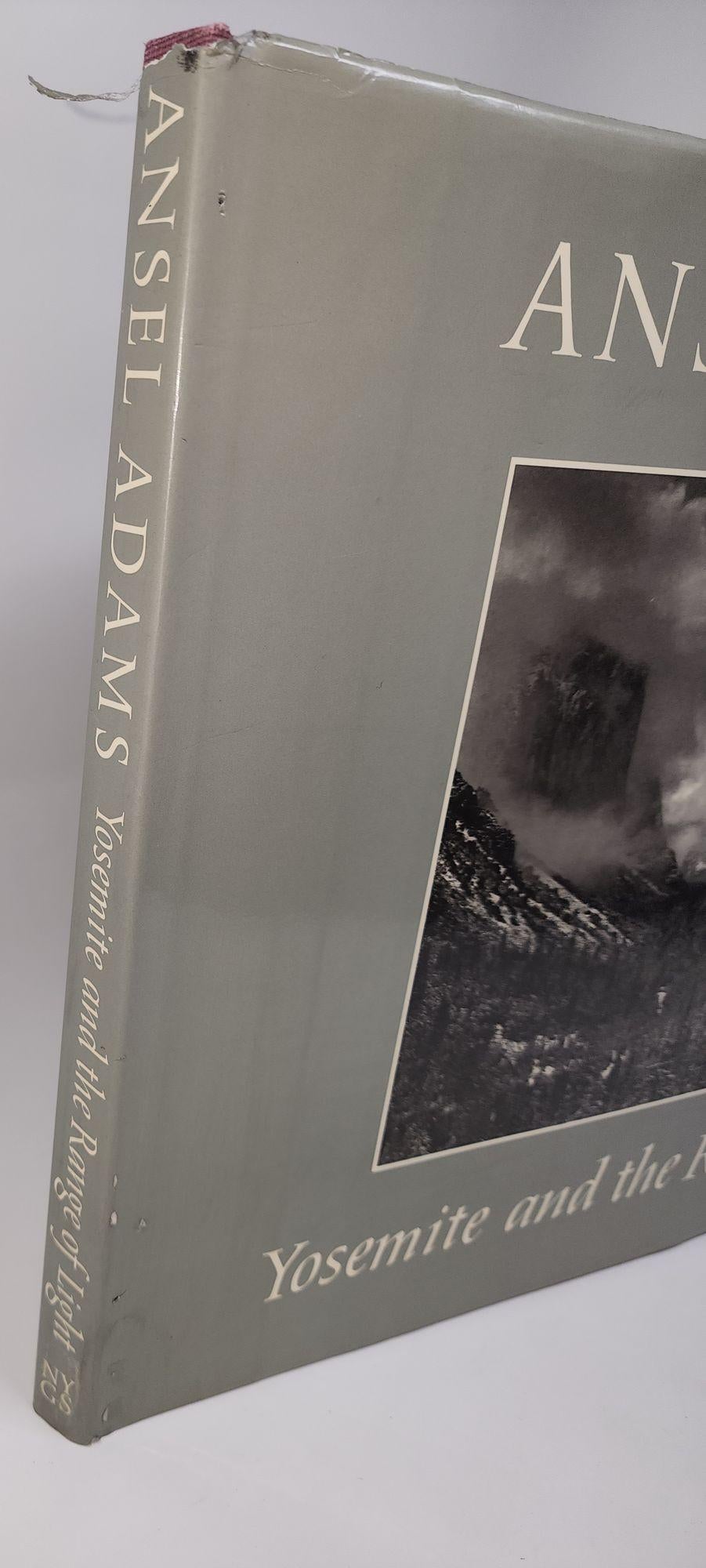 Yosemite and the Range of Light Ansel Adams Signed 1st Edition en vente 3