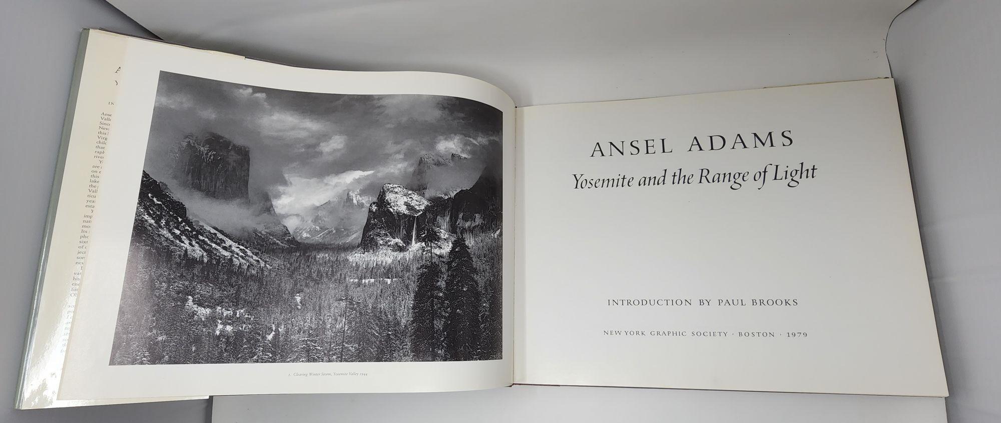 Yosemite and the Range of Light Ansel Adams Signed 1st Edition en vente 1