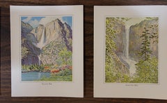 Yosemite Valley Menu Camp Curry Dated 1932
