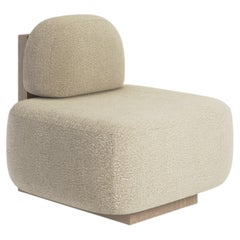 Aoshida Minimalist Lounge Chair, Contemporary Design, Made in Italy