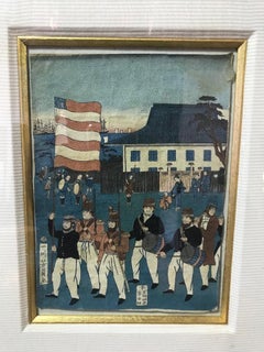 Yoshikazu Utagawa Japanese Woodblock Print