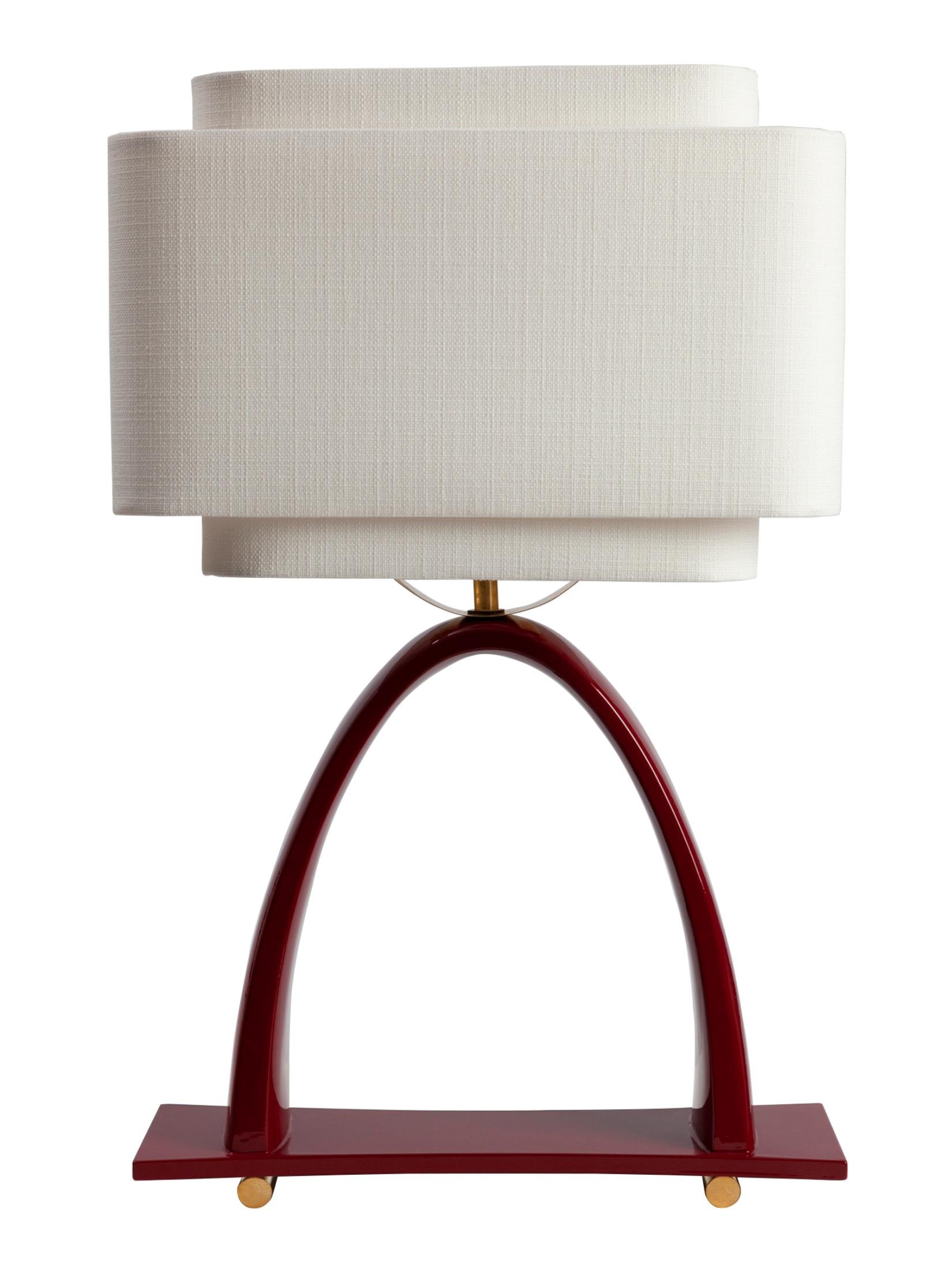French Yoshiko Table Lamp by Kira Design For Sale