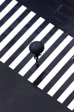 Regen 025 Yoshinori Mizutani, Farbe, Fotografie, Struktur, Straße, Menschen