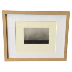 Yoshio Ikezaki Signed Original Mixed Media Sumi Ink and Watercolor Zen Painting