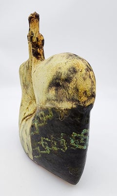 Form with Two Cylinders (Ceramic Art, Handbuilt Ceramics, Organic Forms)