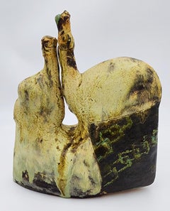 Forma con dos cilindros (Arte cerámico, Cerámica artesanal, Formas orgánicas)