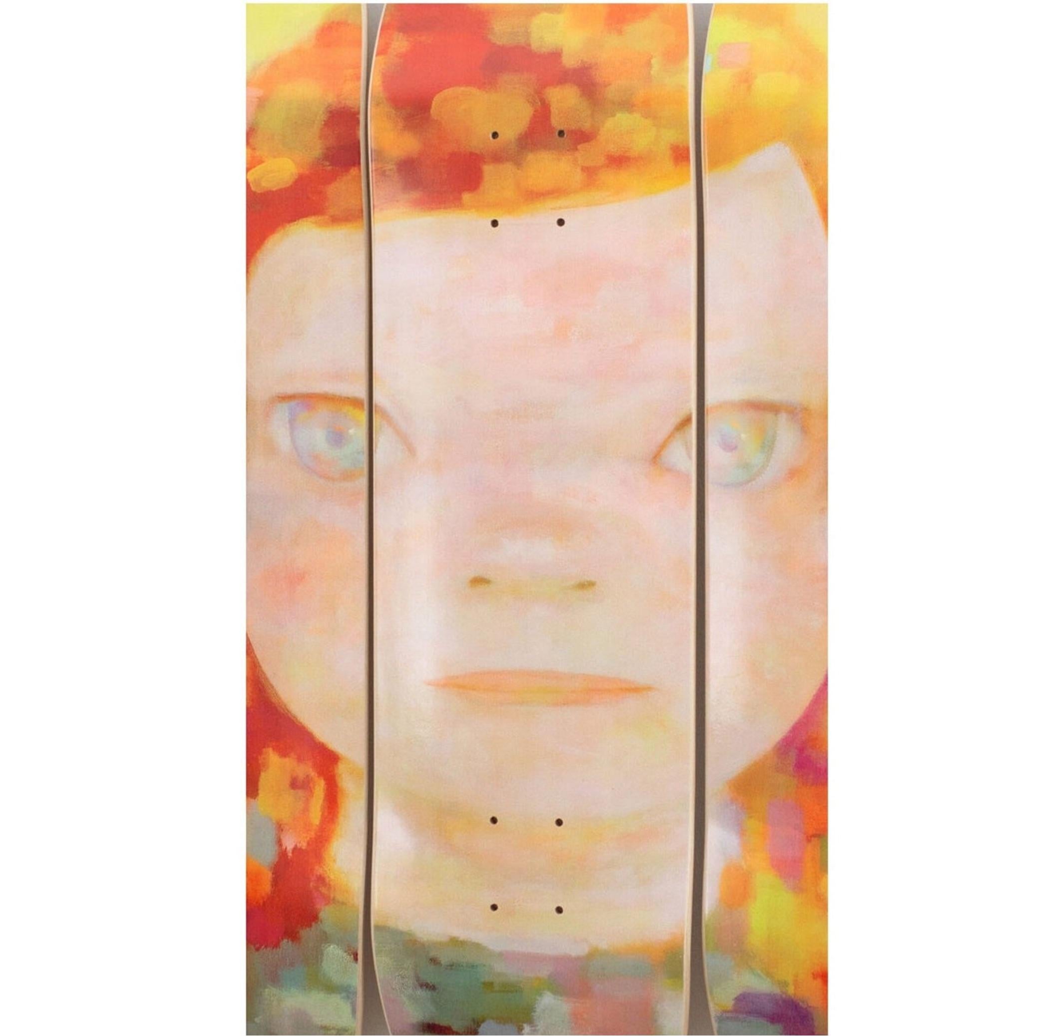 Yoshitomo Nara - Light Haze Days Skateboard Deck (Set of 3) For Sale 1
