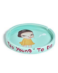 Yoshitomo Nara, Too Young To Die Ashtray, 2002