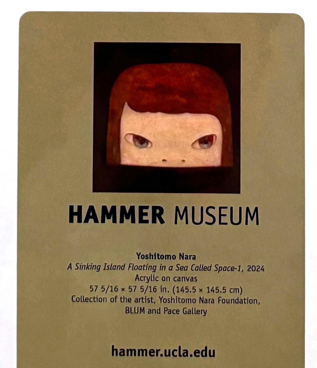 Preciosos carteles de edición limitada de Yoshitomo Nara para su exposición en el Museo Hammer. Sólo disponible durante un tiempo limitado en el que se agotaron rápidamente, tamaño de edición desconocido.

Para la exposición Breath(e): Hacia el