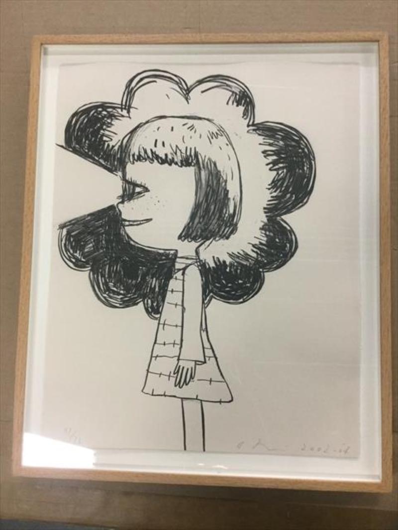 La ragazza delle torce. Edizione limitata di 36 esemplari di Yoshitomo Nara, firmata in vendita 4