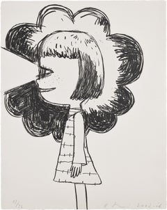 Chica linterna. Edición limitada de 36 ejemplares de Yoshitomo Nara, firmada