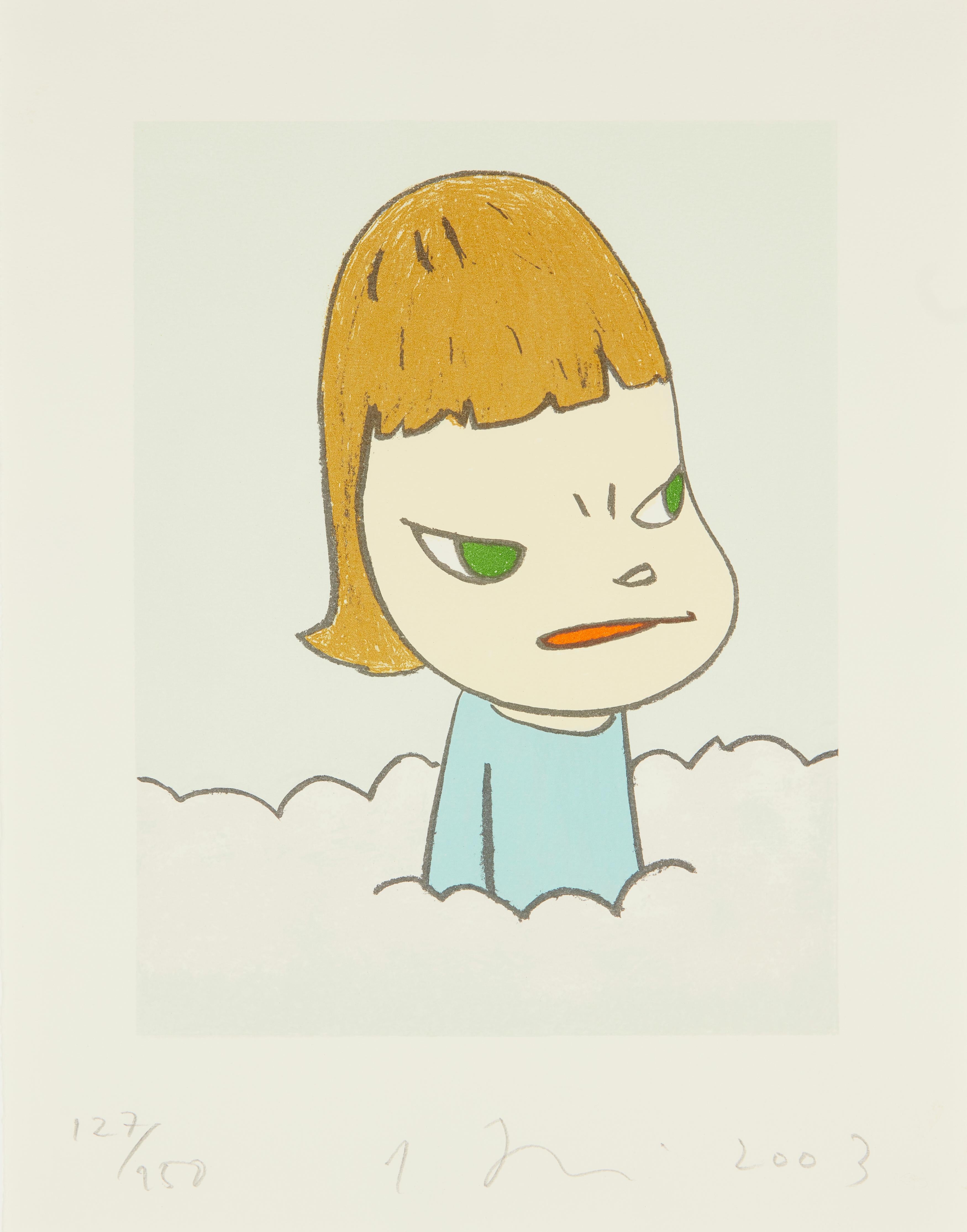 En la nube. Edición limitada de 150 (impresión) firmada por Yoshitomo Nara en venta 1