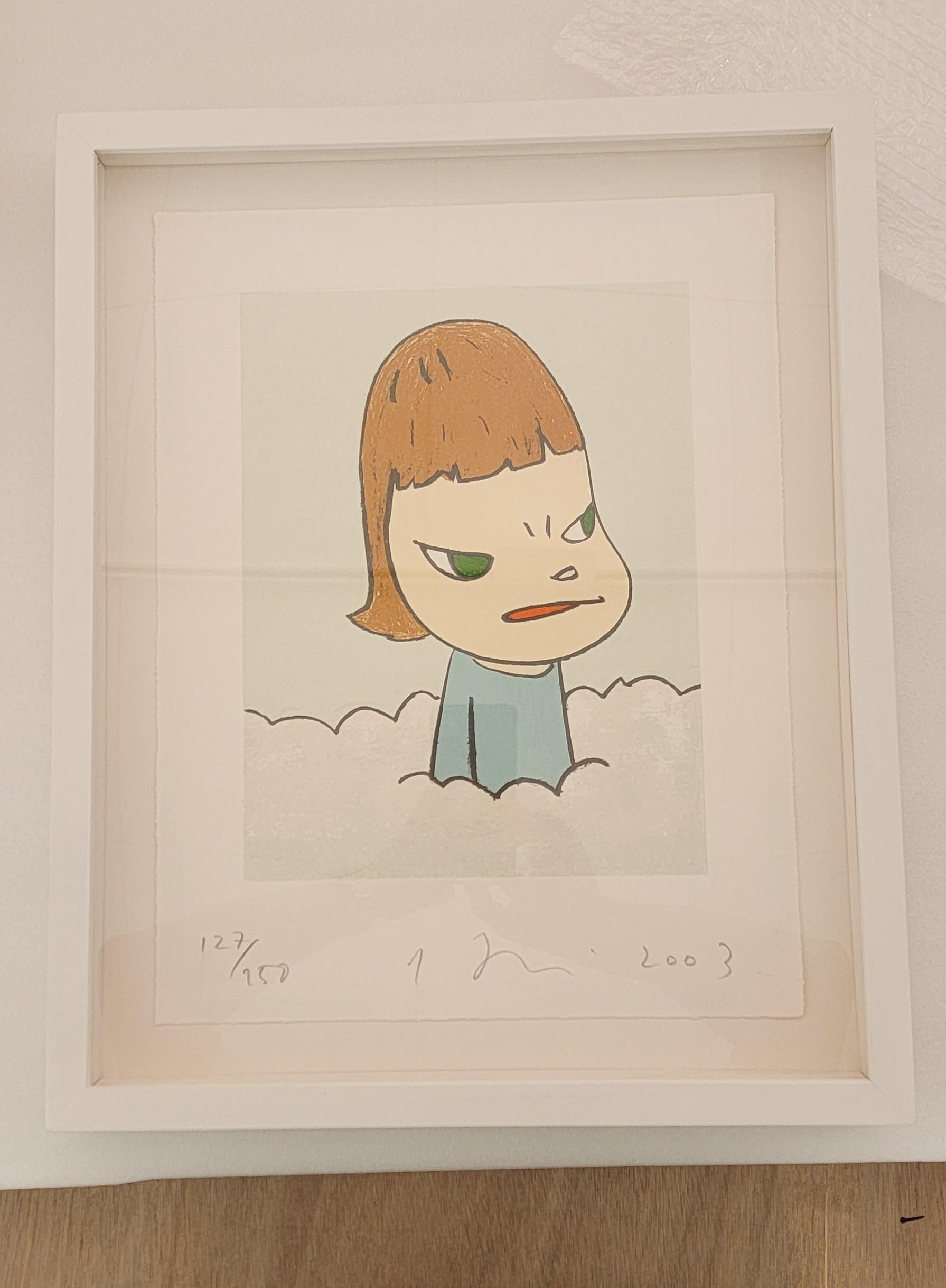 En la nube. Edición limitada de 150 (impresión) firmada por Yoshitomo Nara en venta 2