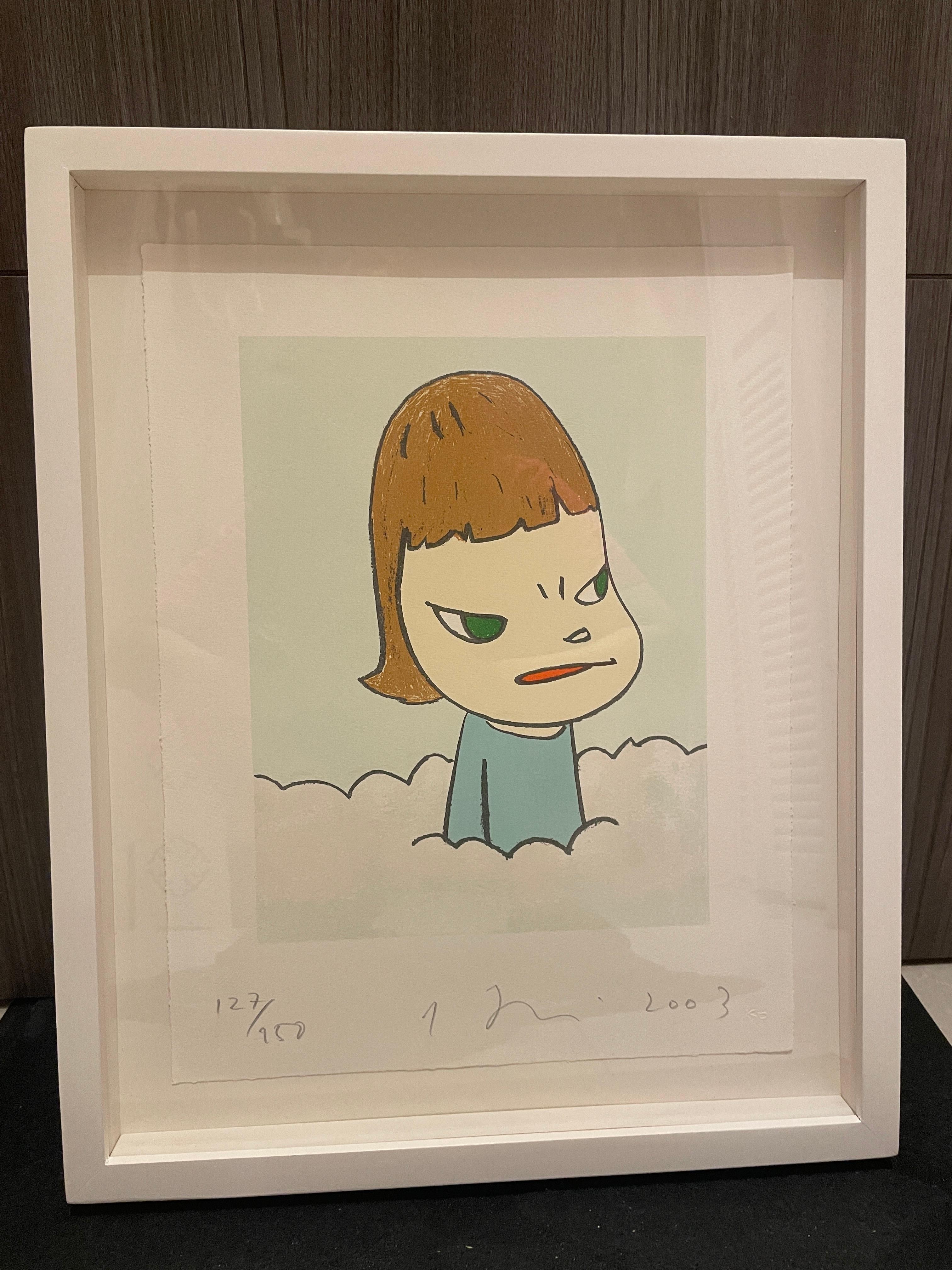 En la nube. Edición limitada de 150 (impresión) firmada por Yoshitomo Nara en venta 3