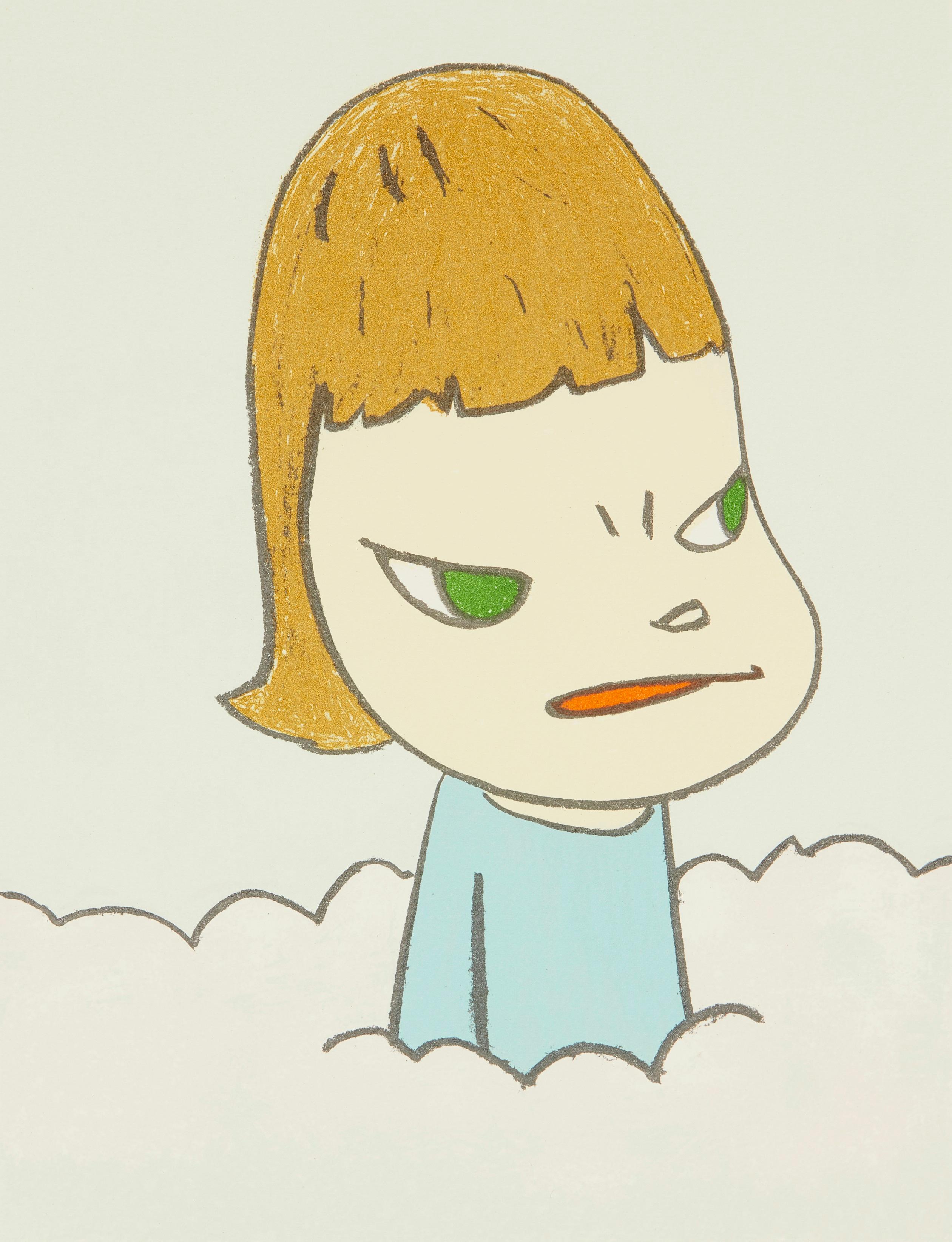 En La Nube (2003), Edición 127/150.
8 planchas 8 colores litografía sobre papel.
Imagen: 42,5 x 33,0 cm.
Hoja: 42,5 x 33,0 cm.
Nº BSS : E-2003-007.
Catálogo Razonado" nº : YNF3779.
Firmado a mano, fechado y numerado por el artista al