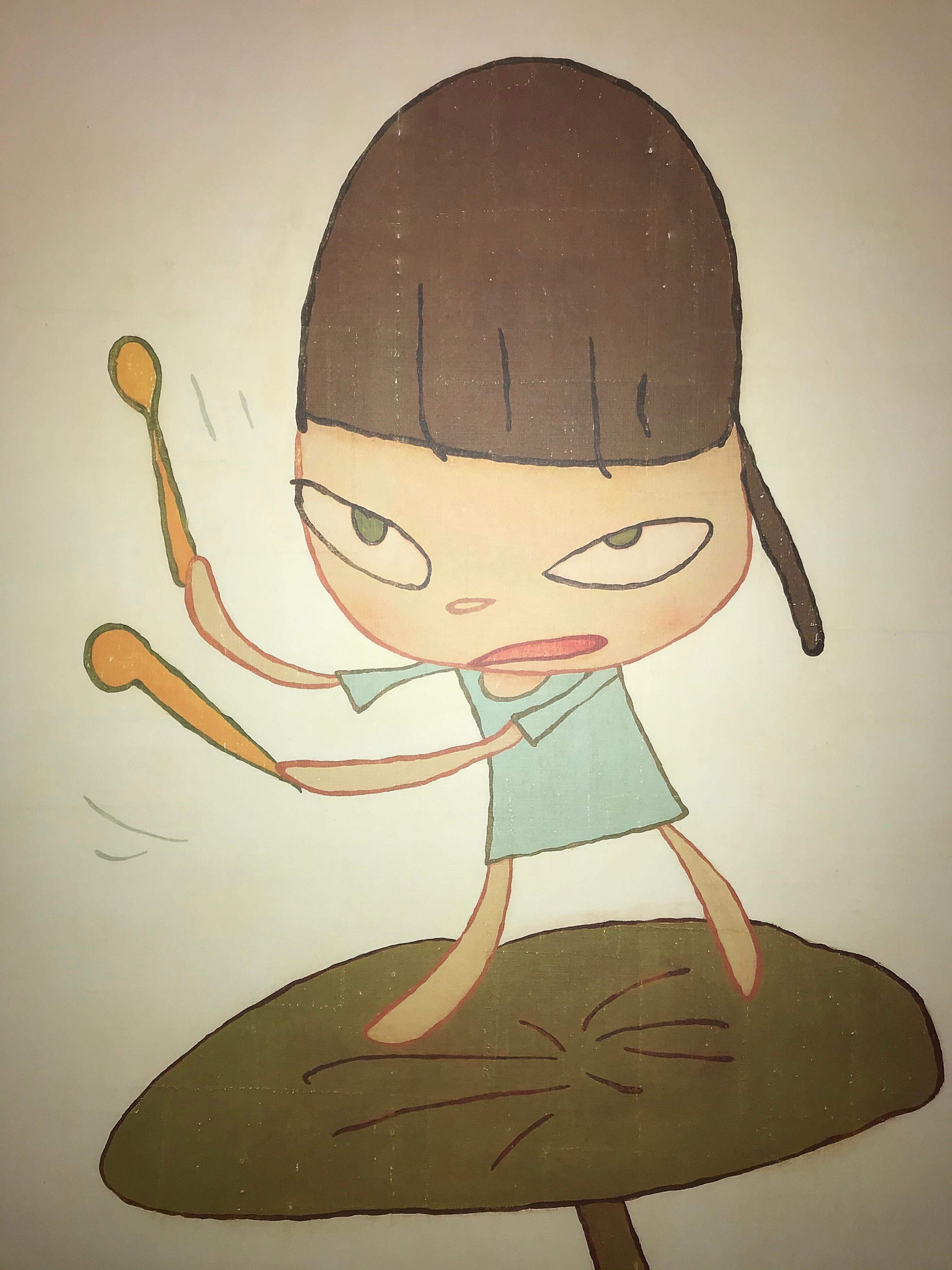 yoshitomo nara sticker