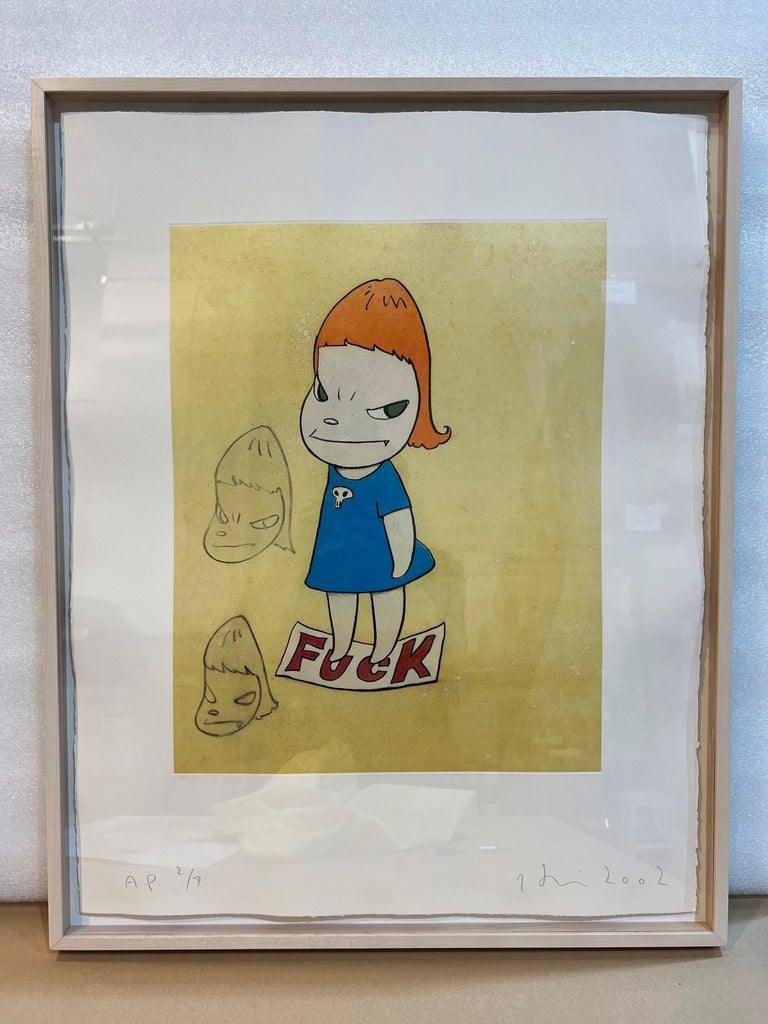 Yoshitomo Nara - On the F-Word, 2002, Limited Edition of 35 by 