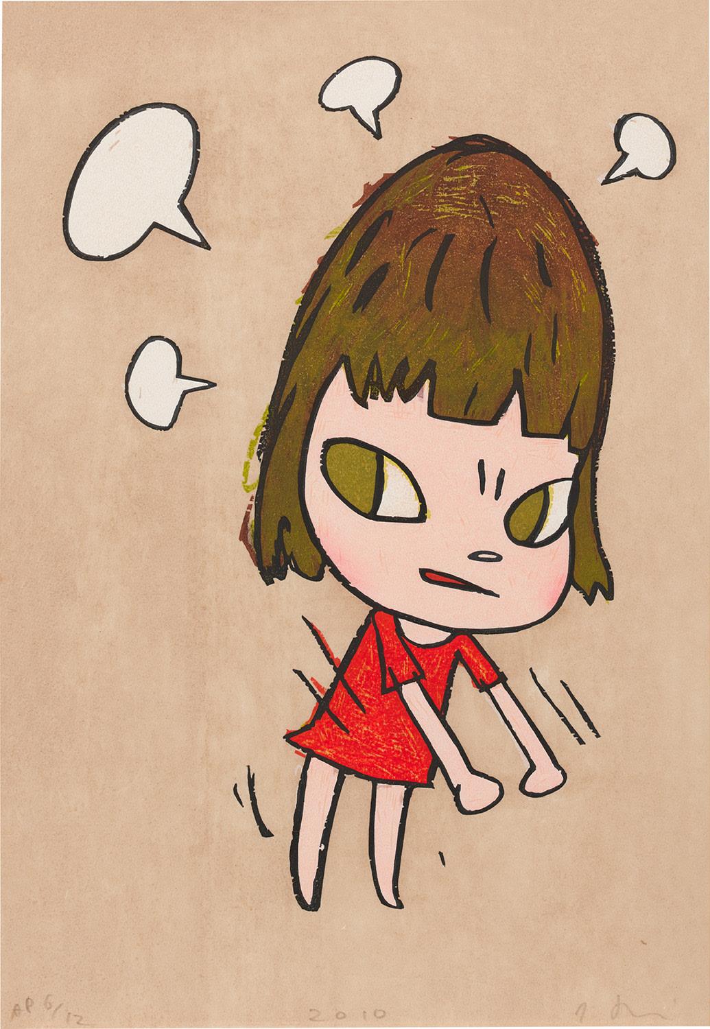 Yoshitomo Nara, Pissed Off!, 2010