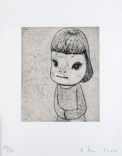 Straight Jacket, 2002, Etching Limited Edition of 35 by Yoshitomo Nara signed