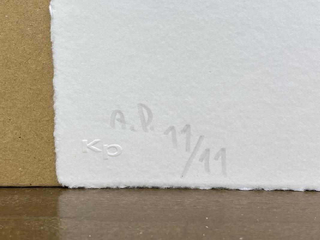El tiempo pasa. Edición limitada de 52 (1 calcografía en color) firmada por Yoshitomo Nara en venta 6