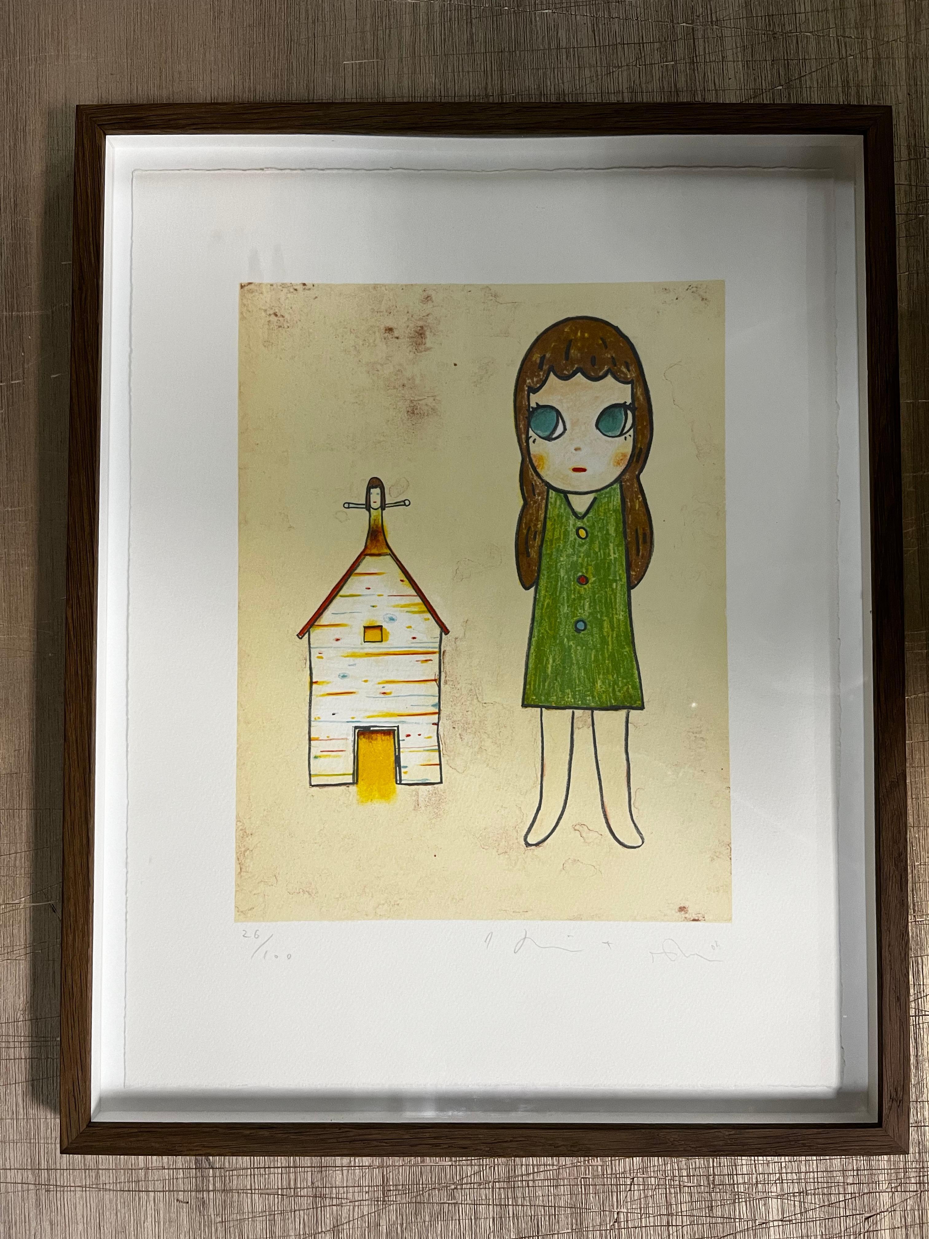 Senza titolo (2005), Litografia di Yoshitomo Nara e Hiroshi Sugito Edizione di 100 in vendita 2