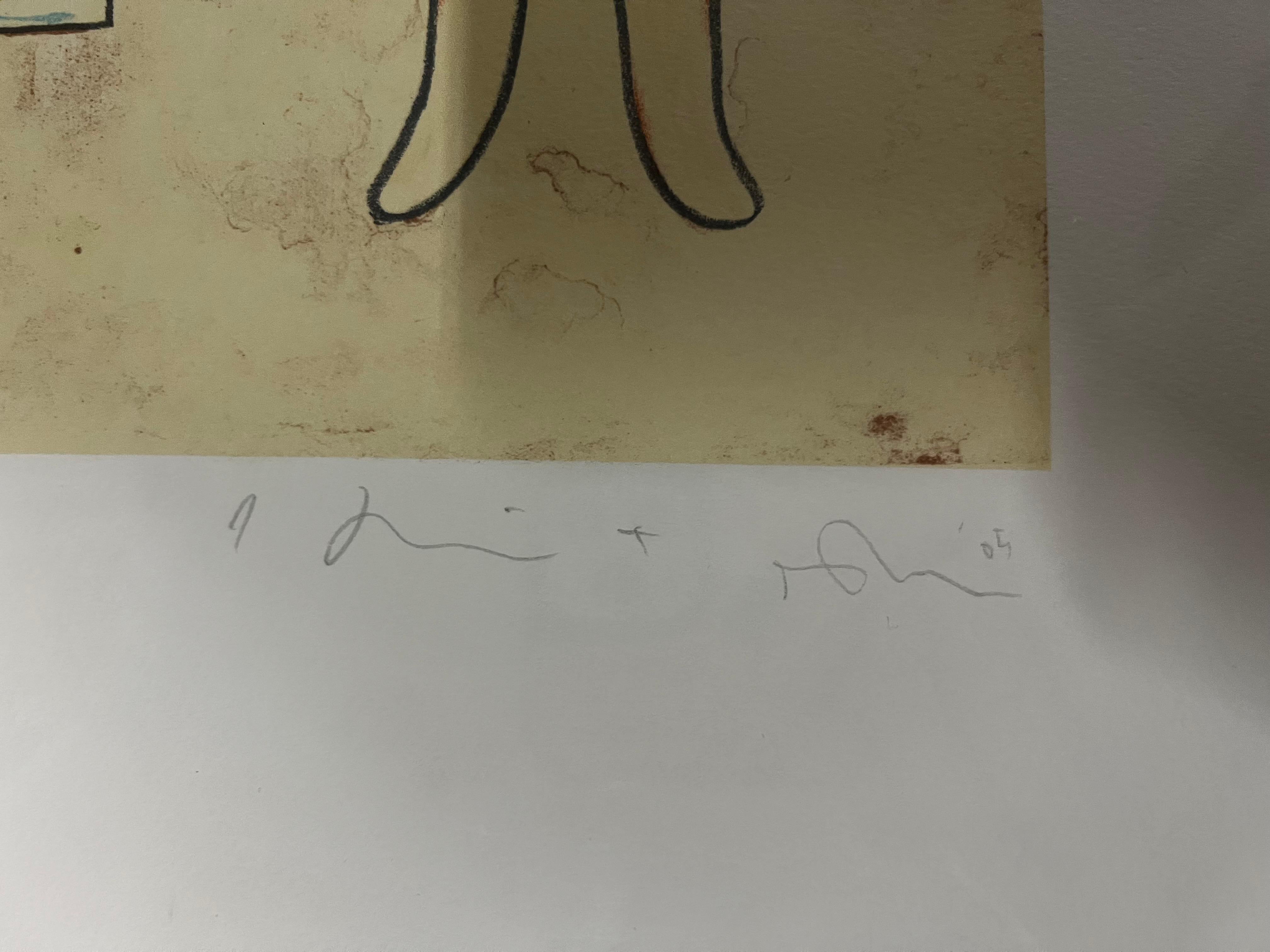 Senza titolo (2005), Litografia di Yoshitomo Nara e Hiroshi Sugito Edizione di 100 in vendita 3