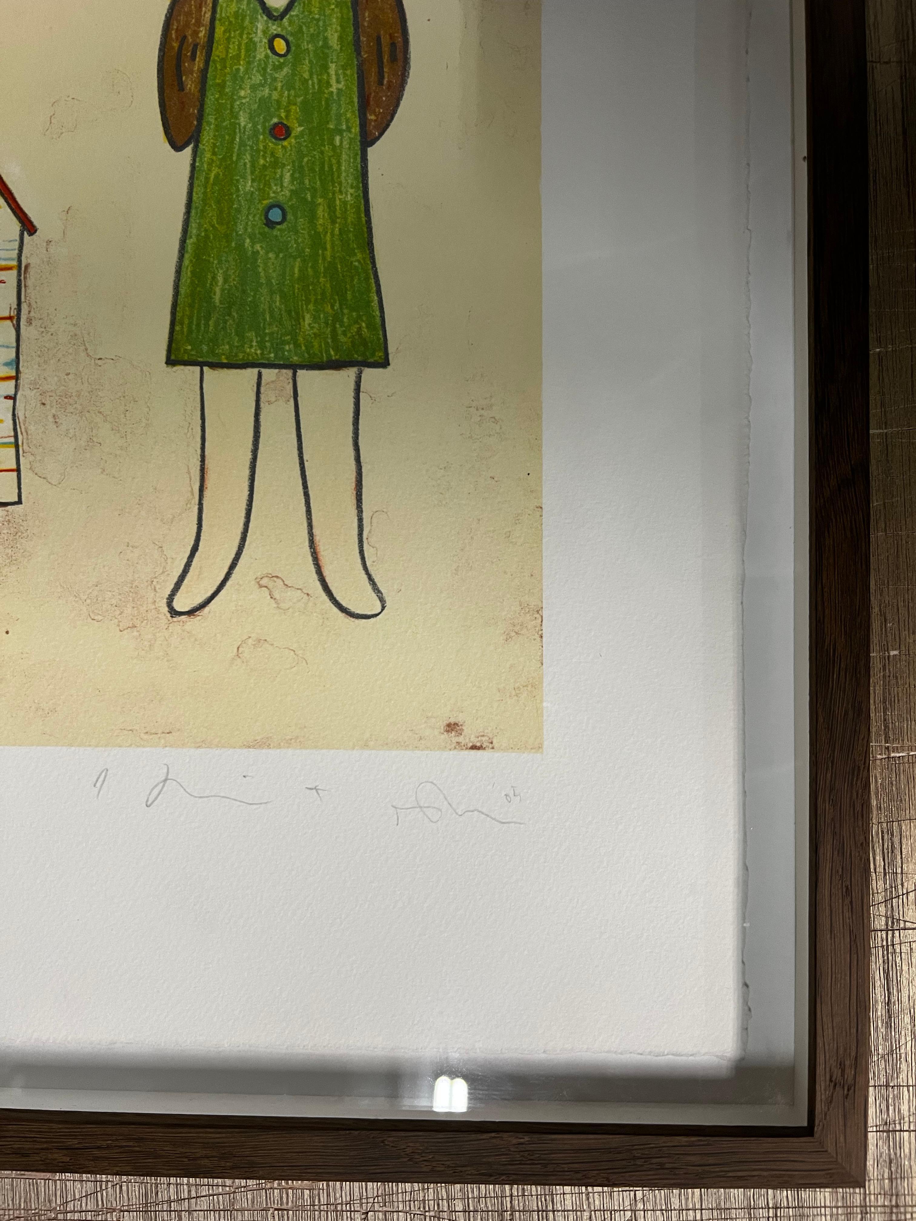 Senza titolo (2005), Litografia di Yoshitomo Nara e Hiroshi Sugito Edizione di 100 in vendita 7