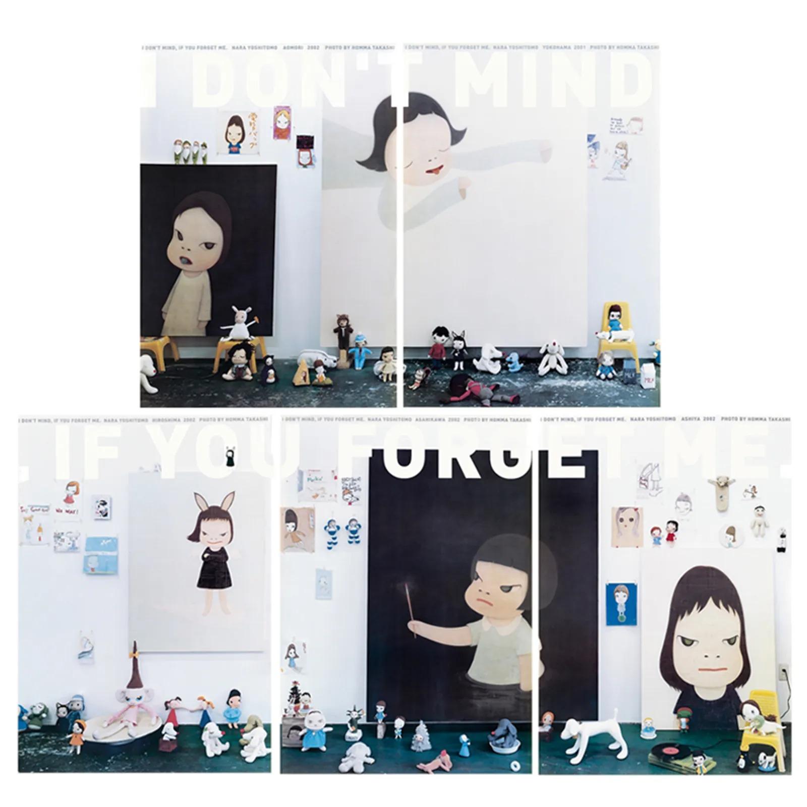 Yoshitomo Nara -- Non importa se mi dimentichi (Set di 5) in vendita 1