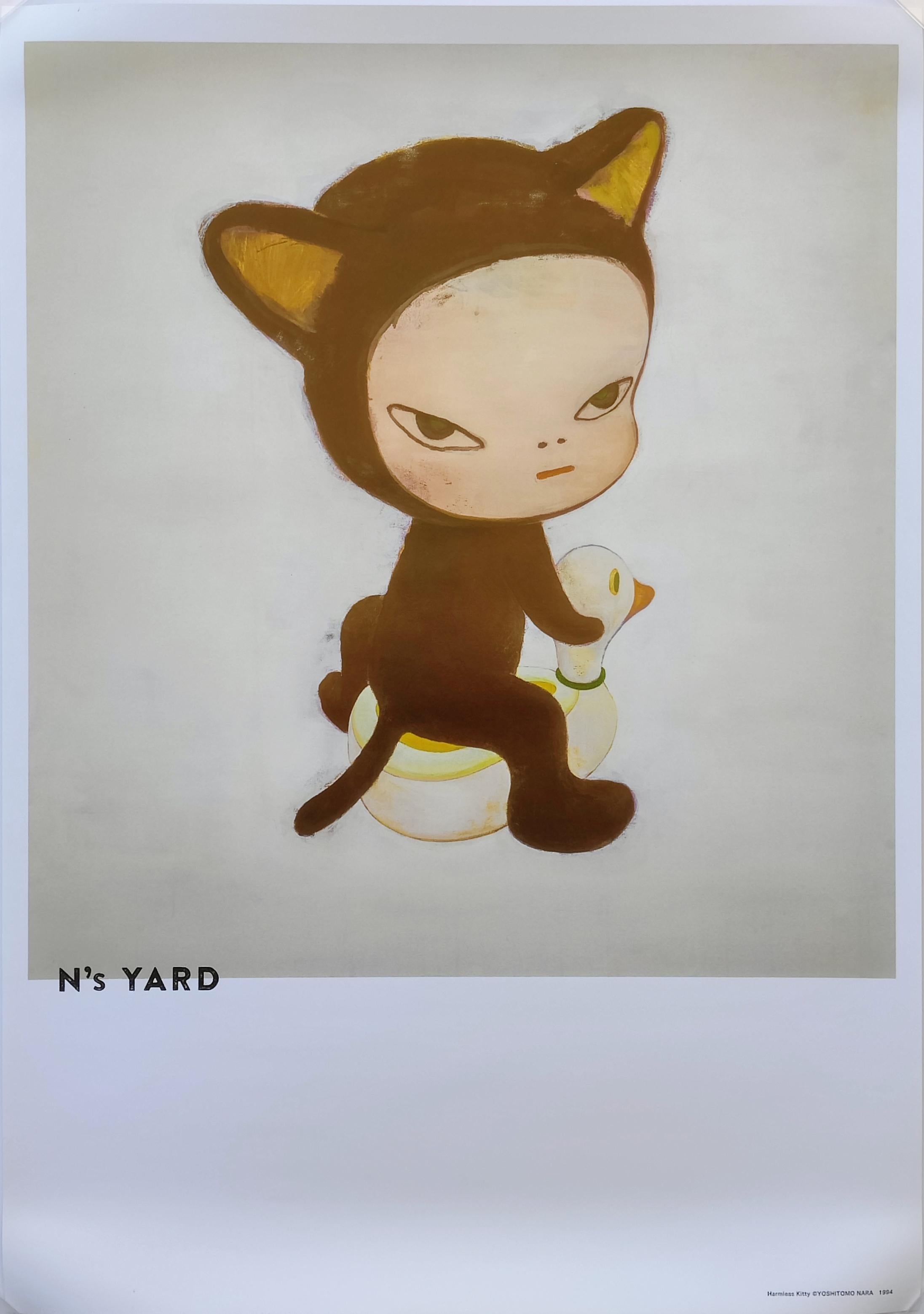 Yoshitomo Nara
Gatito Inofensivo
Impresión offset en papel
Tamaño de la hoja 51,5 × 36,4 cm