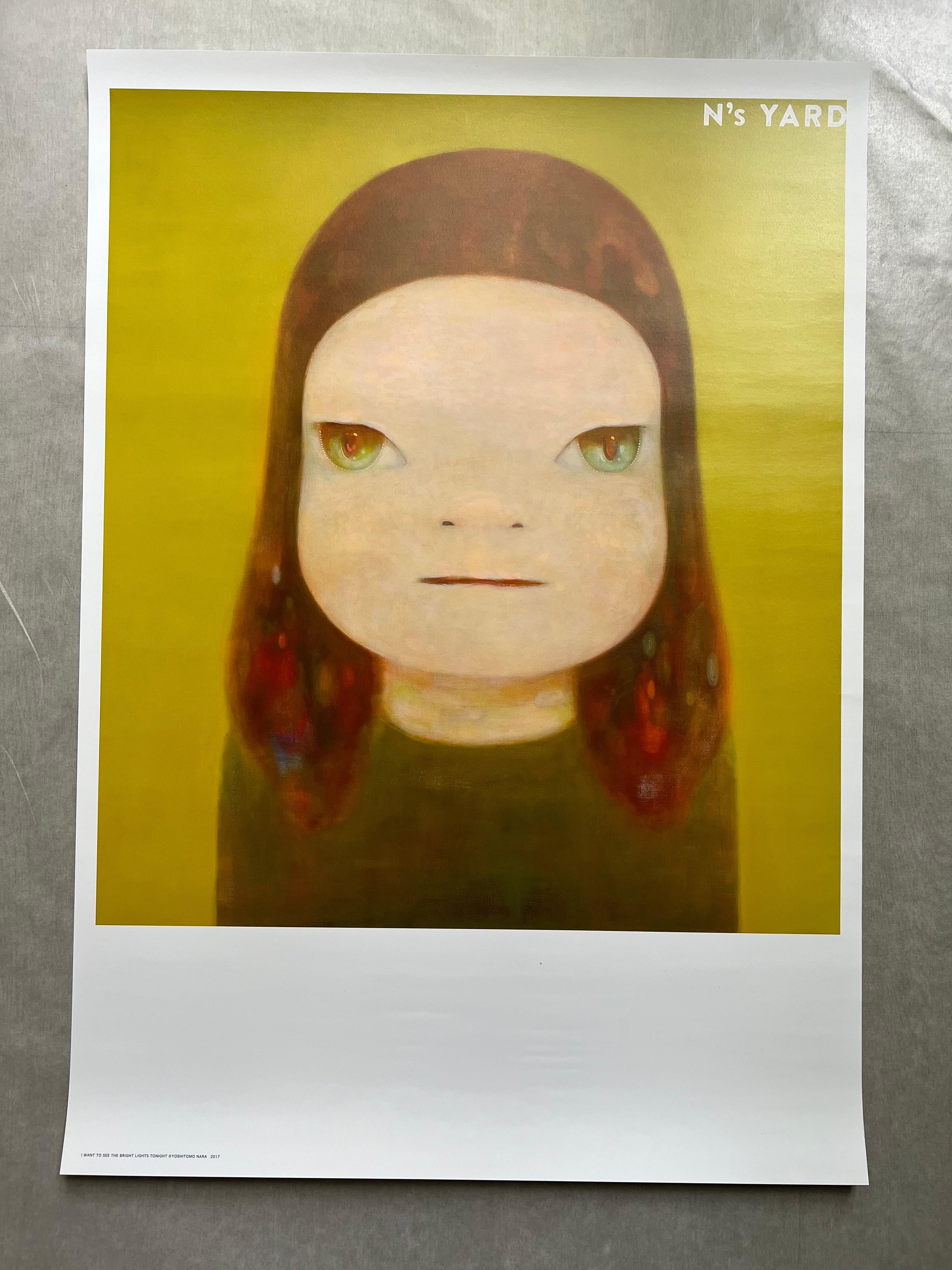 Yoshitomo Nara - Voglio vedere le luci della notte - Giapponese, Pop Art