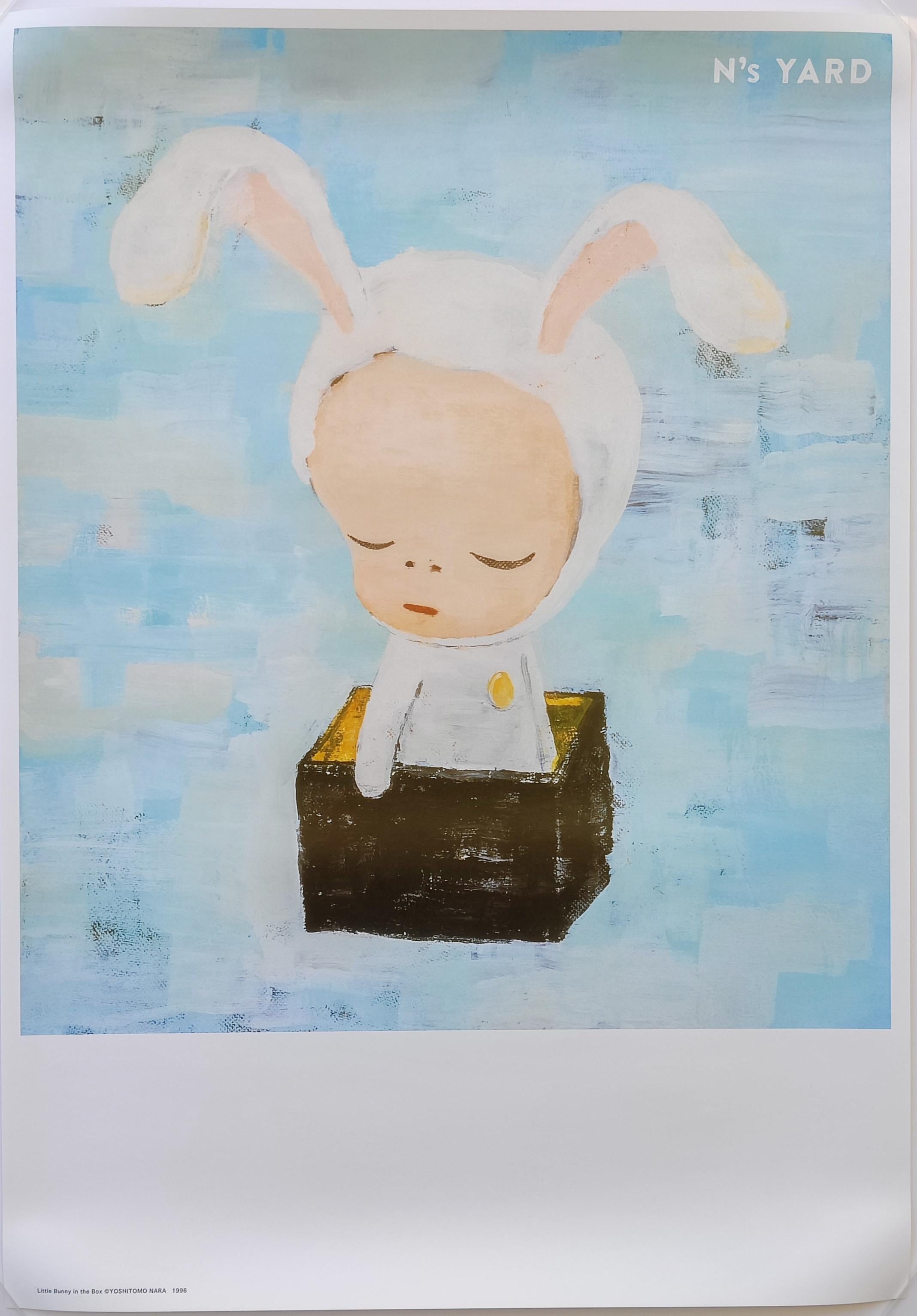 Yoshitomo Nara
Petit lapin dans la boîte
Impression offset sur papier
Taille de la feuille 51,5 × 36,4 cm