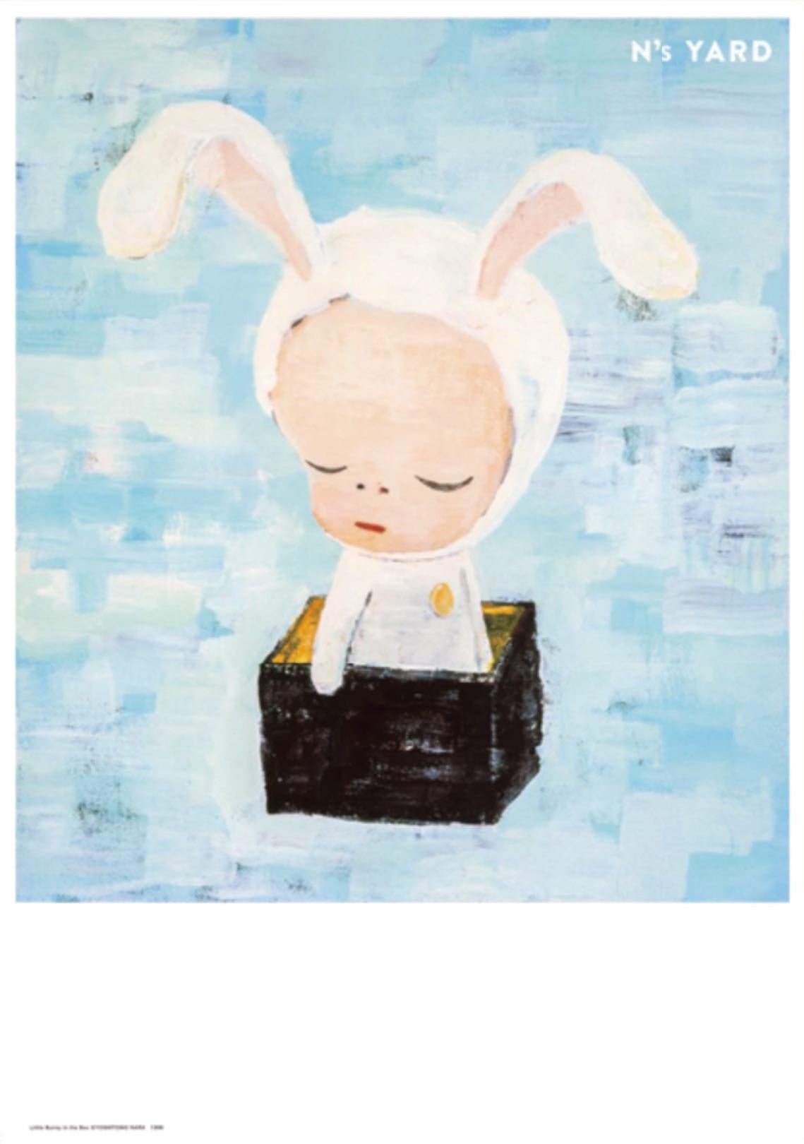 Yoshitomo Nara
Little Bunny in the Box
Screenprint on paper
20 3/10 × 14 3/10 in  51.5 × 36.4 cm