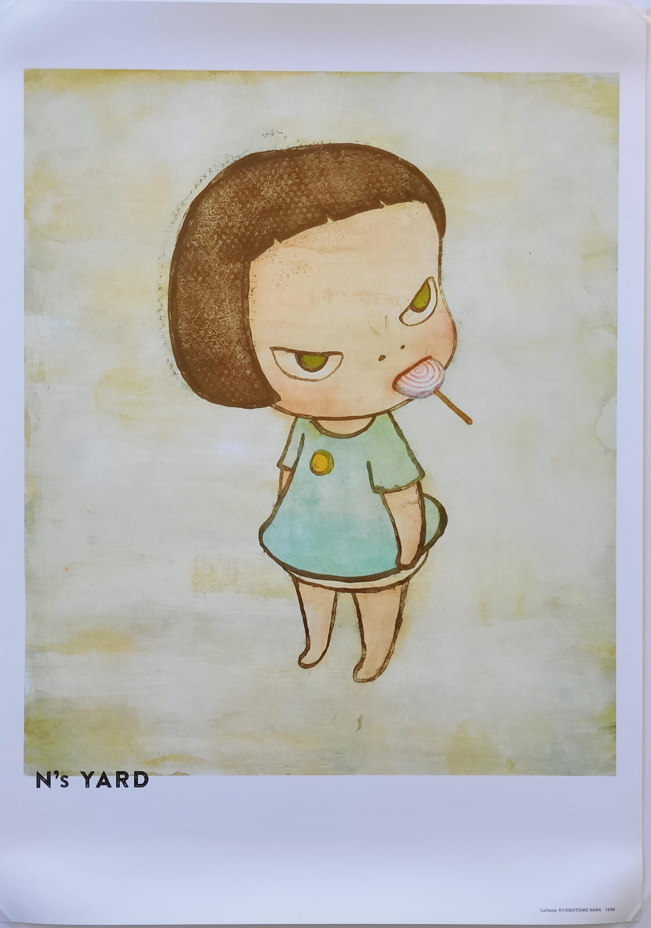 Yoshitomo Nara
Lollipop
Offset print on paper
Sheet size 51.5 × 36.4 cm