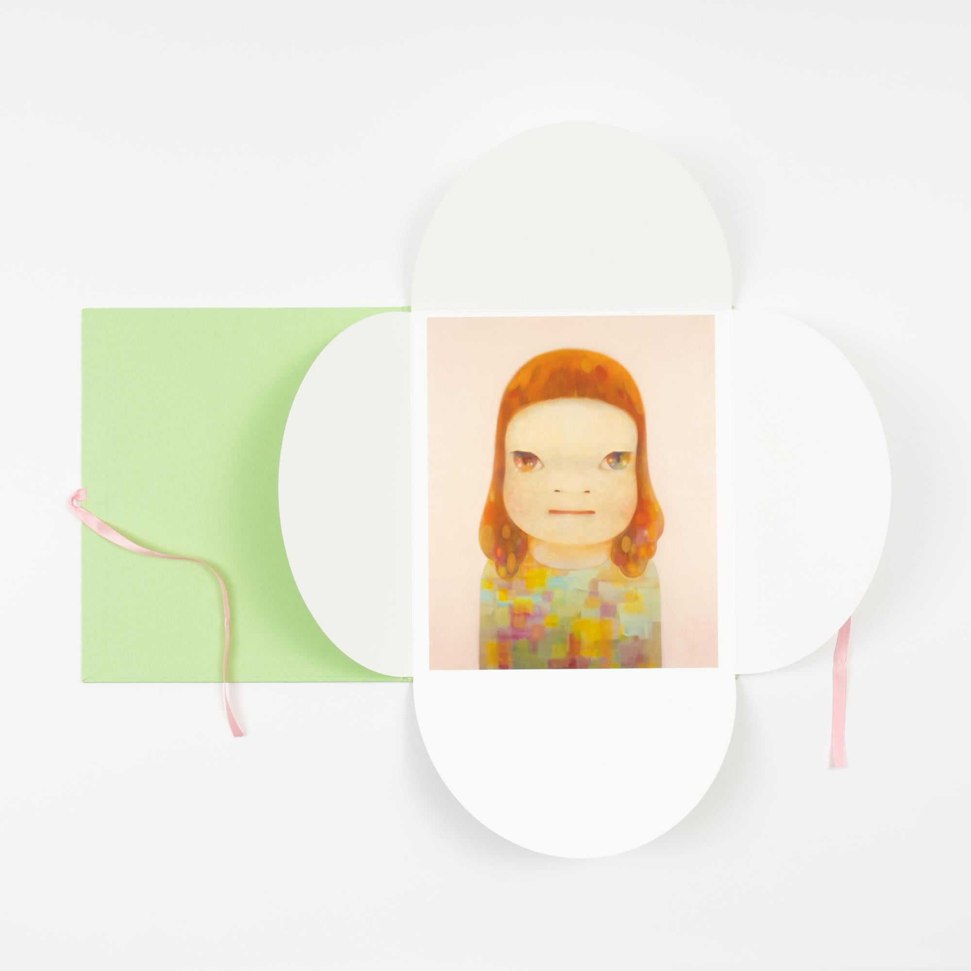 Yoshitomo Nara, Miss Spring: Digitaler Pigmentdruck und Buch, japanische Pop-Art im Angebot 1