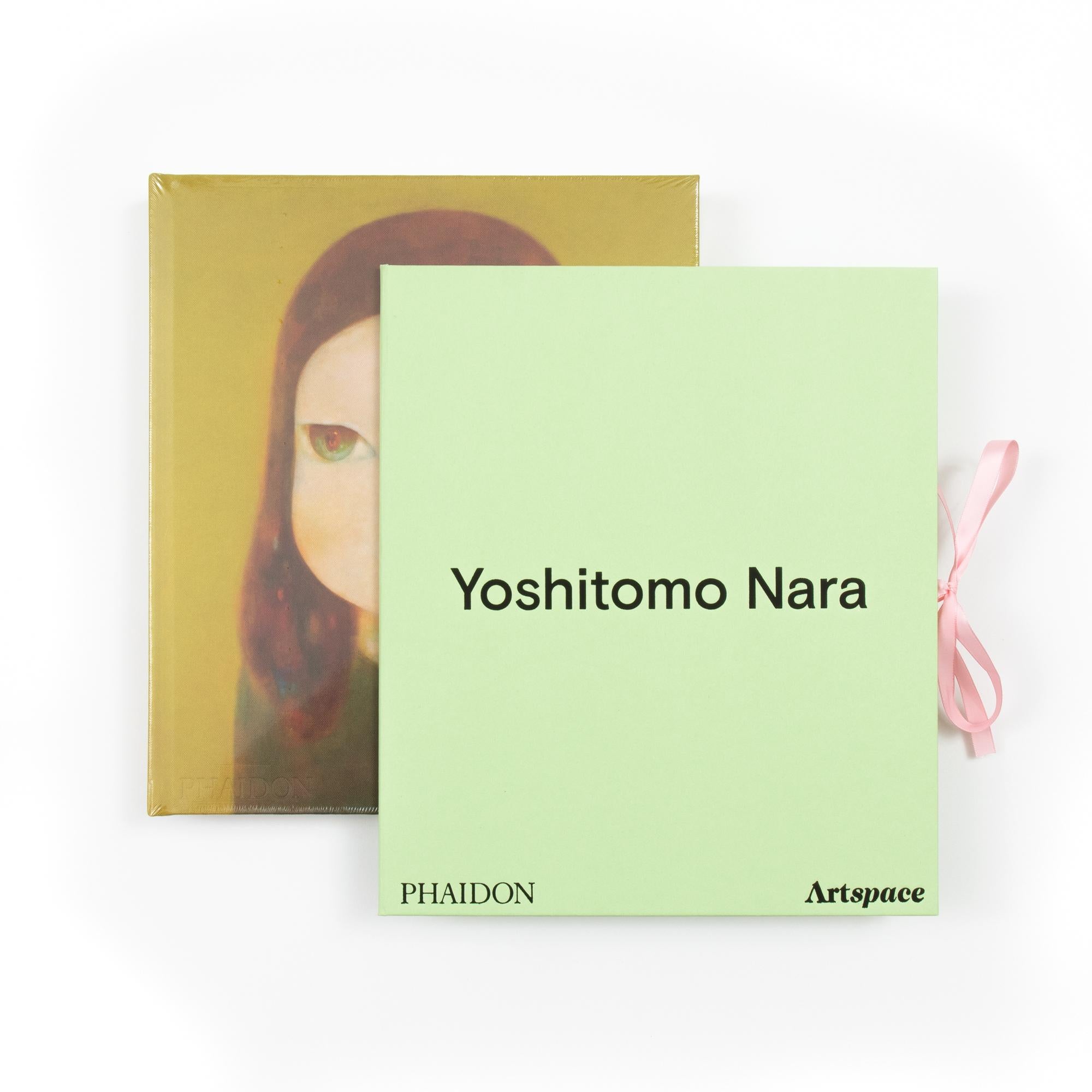 Yoshitomo Nara, Srta. Primavera: Impresión digital pigmentada y libro, Arte pop japonés en venta 3