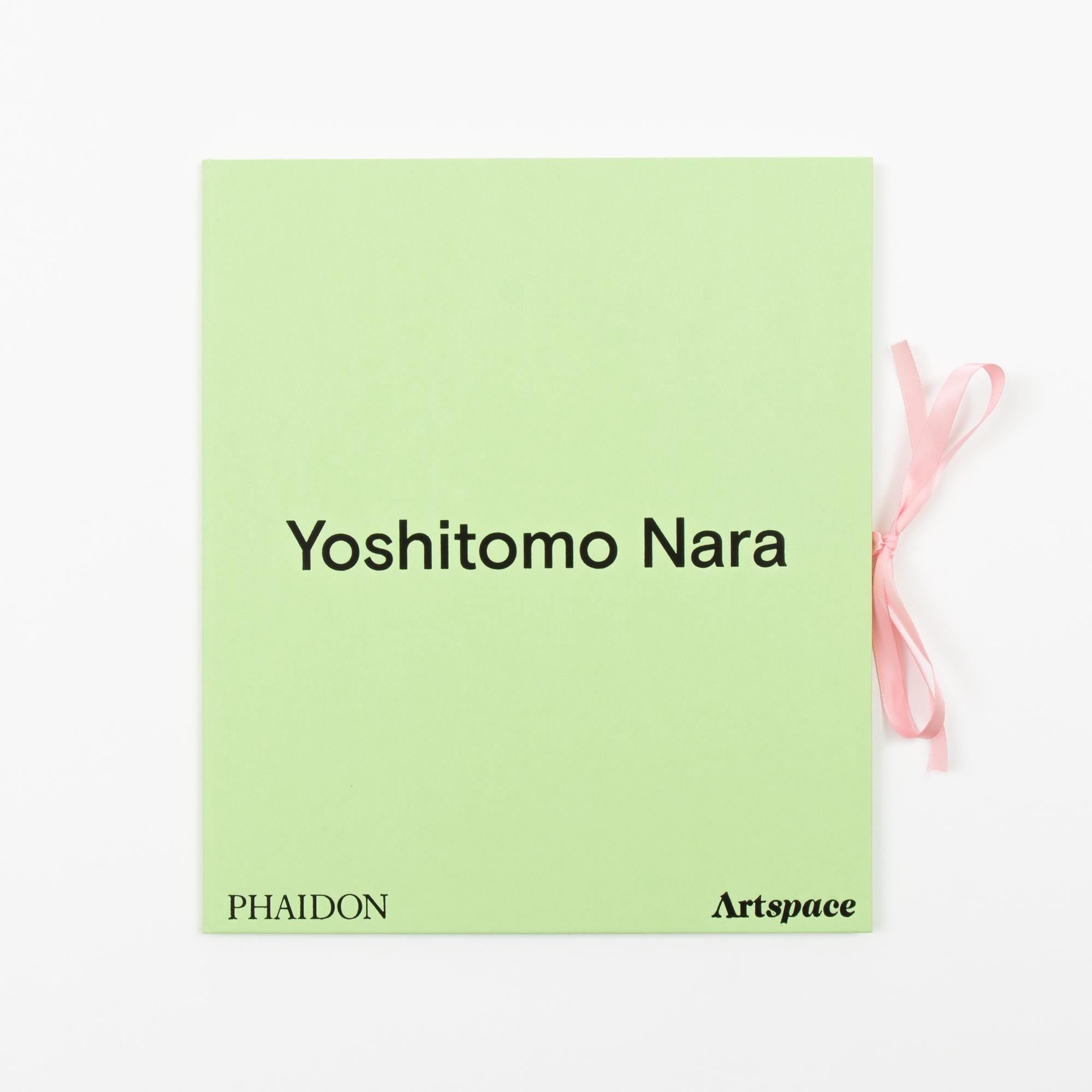 Yoshitomo Nara, Srta. Primavera: Impresión digital pigmentada y libro, Arte pop japonés en venta 5